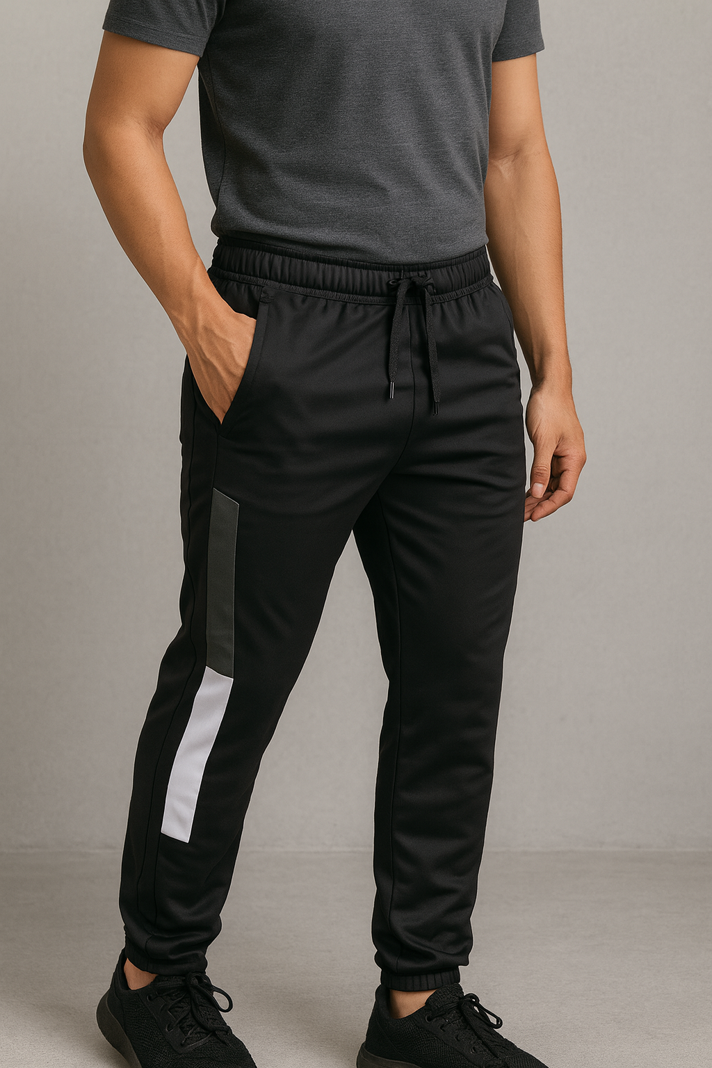 Sudadera deportiva Biline Negra Premium