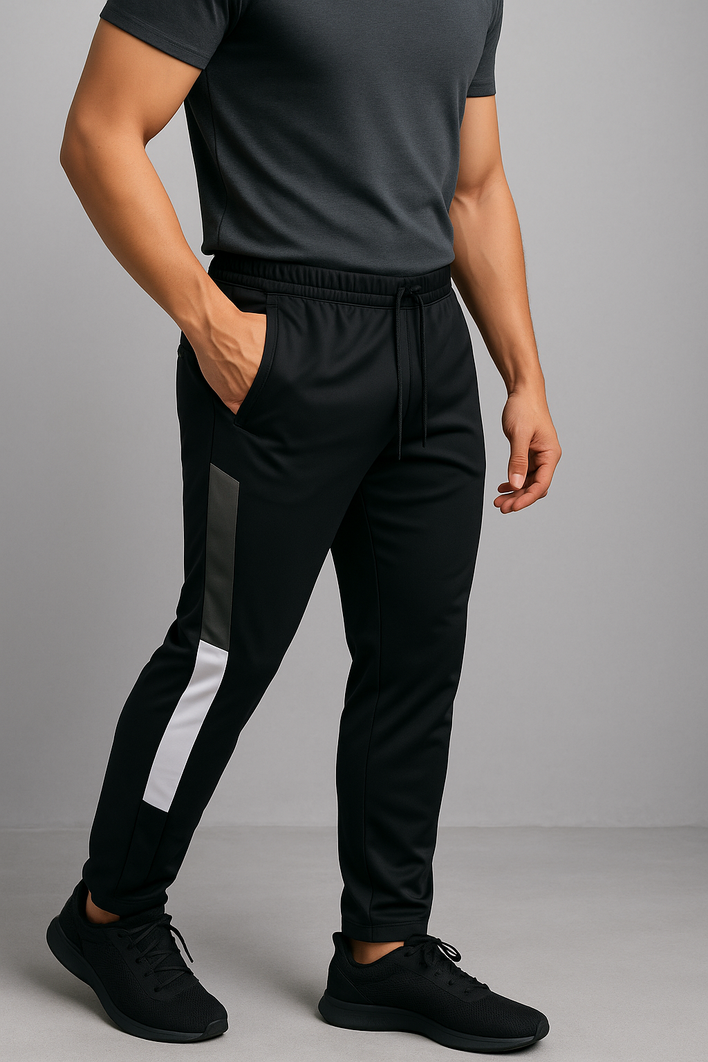 Sudadera deportiva Biline Negra Premium