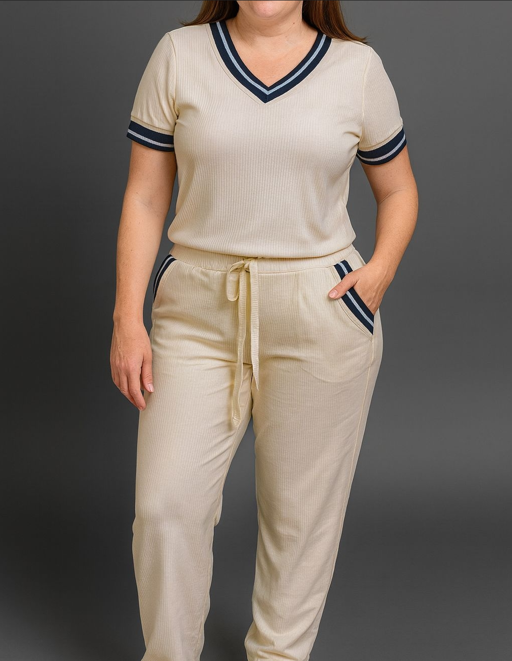 Conjunto Casual Dama con Tejido de alta calidad 