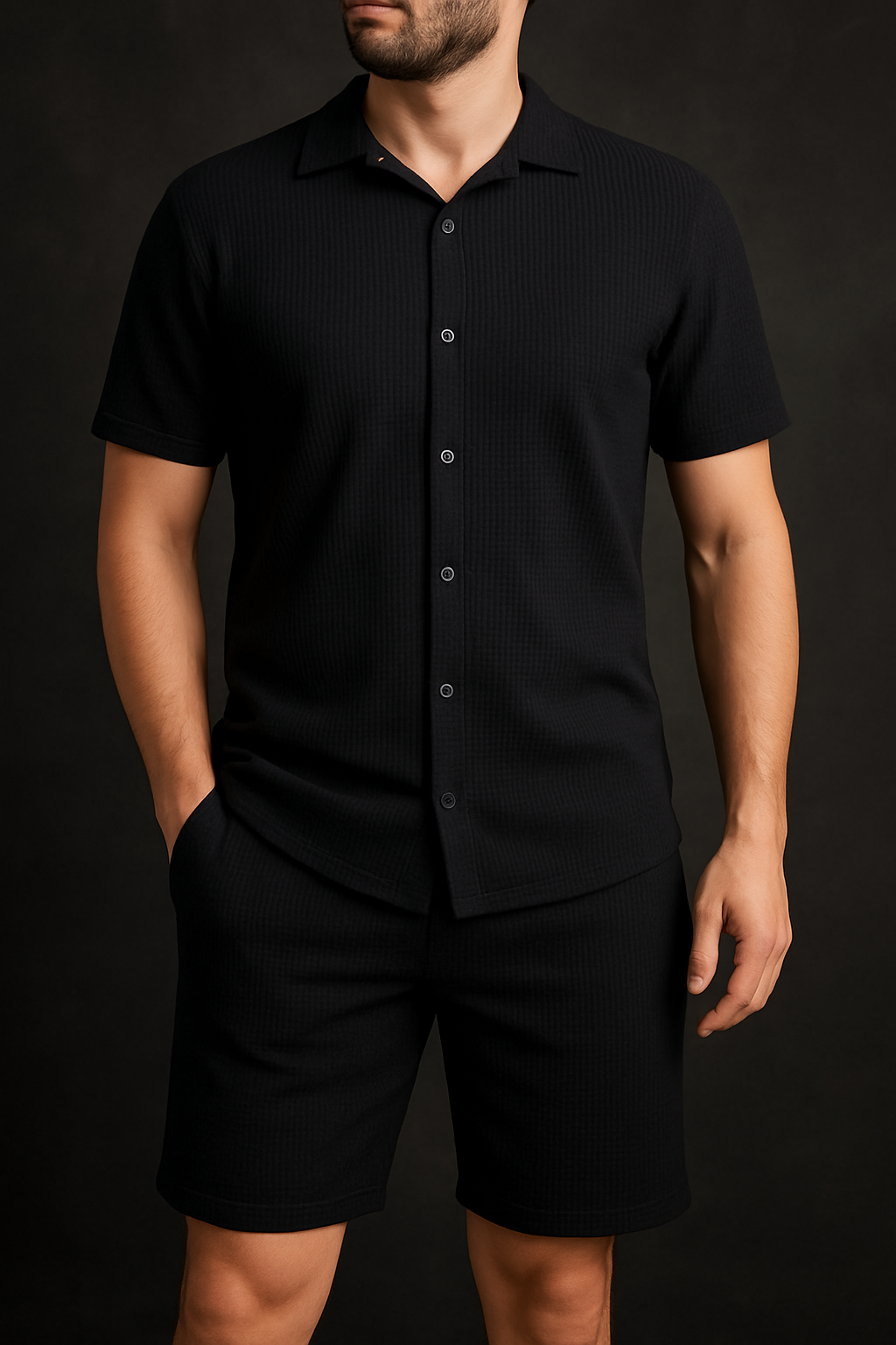 Conjunto Verano Casual Hombre Blanco