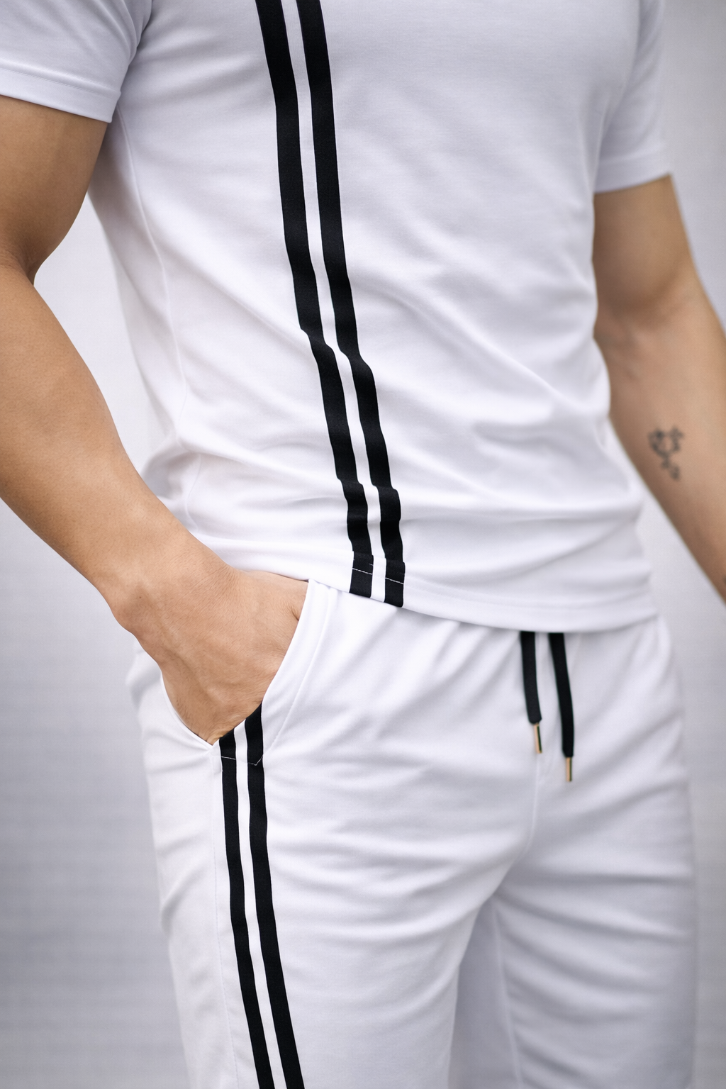 Conjunto Deportivo 2 rayas Slim fit 