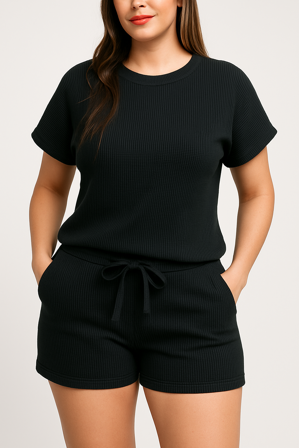 Conjunto Casual Dama  VERANO Negro