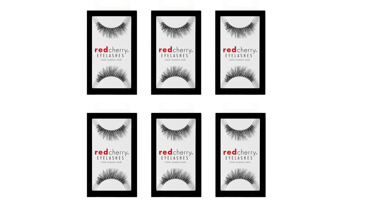 Red Cherry Lashes    #213   - 6 Paar | 6 Pairs