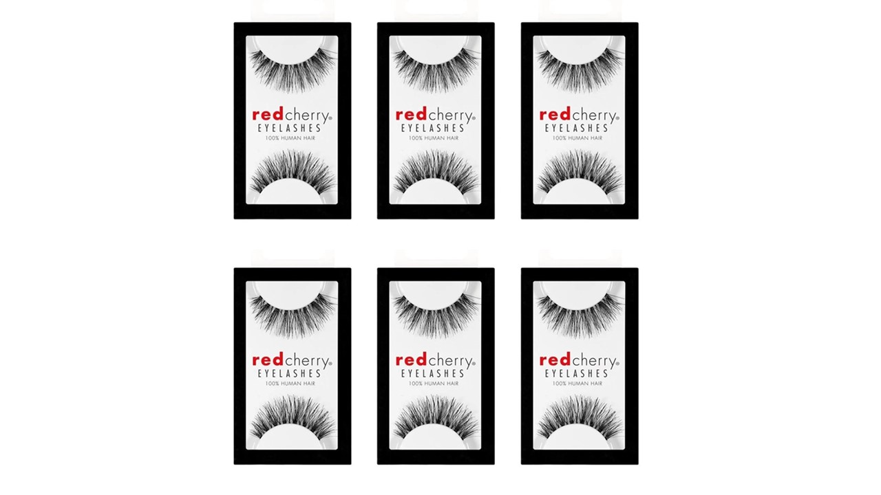 Red Cherry Lashes    #523 - 6 Paar | 6 Pairs