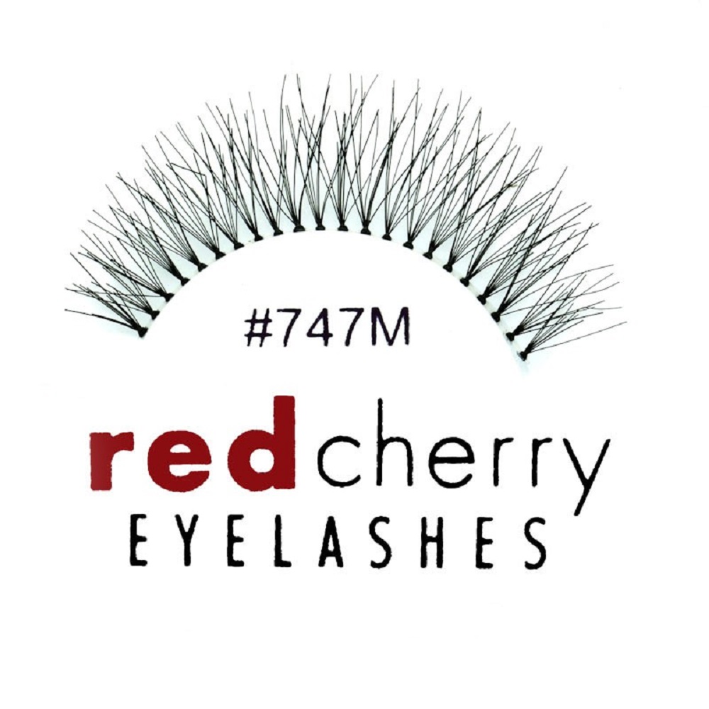 Red Cherry Eyelashes #747 M - 6 Paar | 6 Pairs 