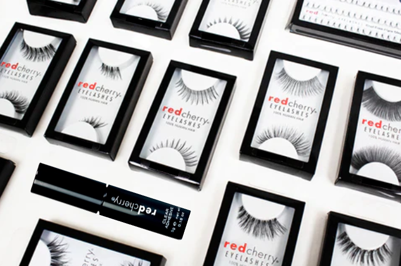 Red Cherry Eyelash #Brush Adhesive Clear - 6 St. | 6 Pieces