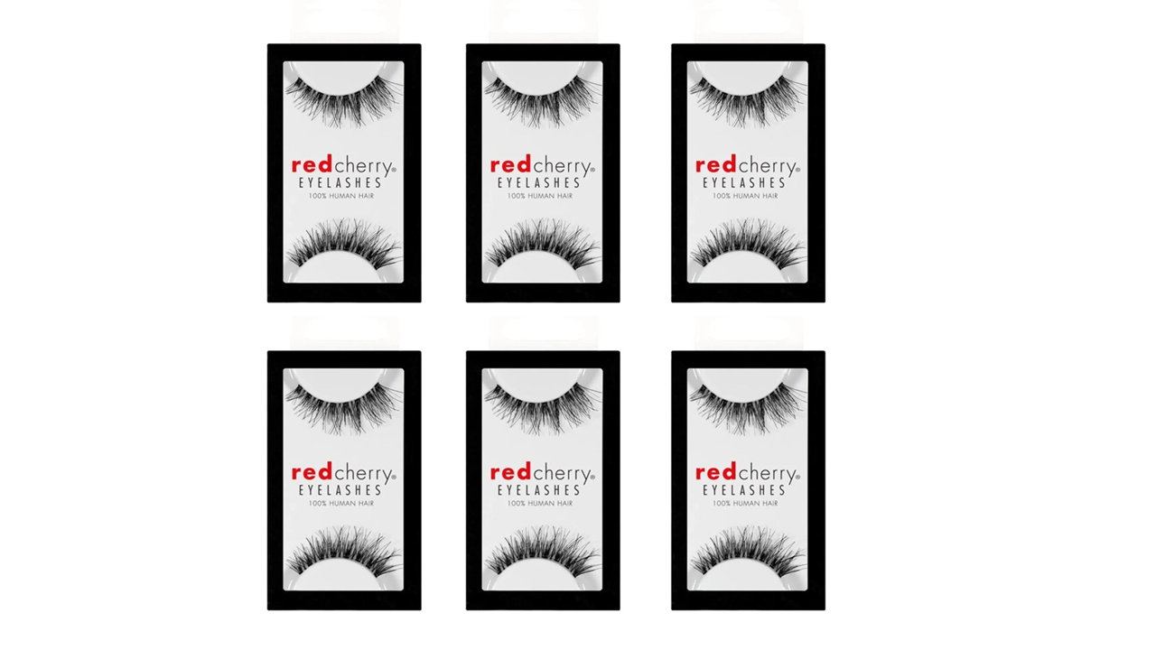 Red Cherry Lashes #DW - 6 Paar | 6 Pairs