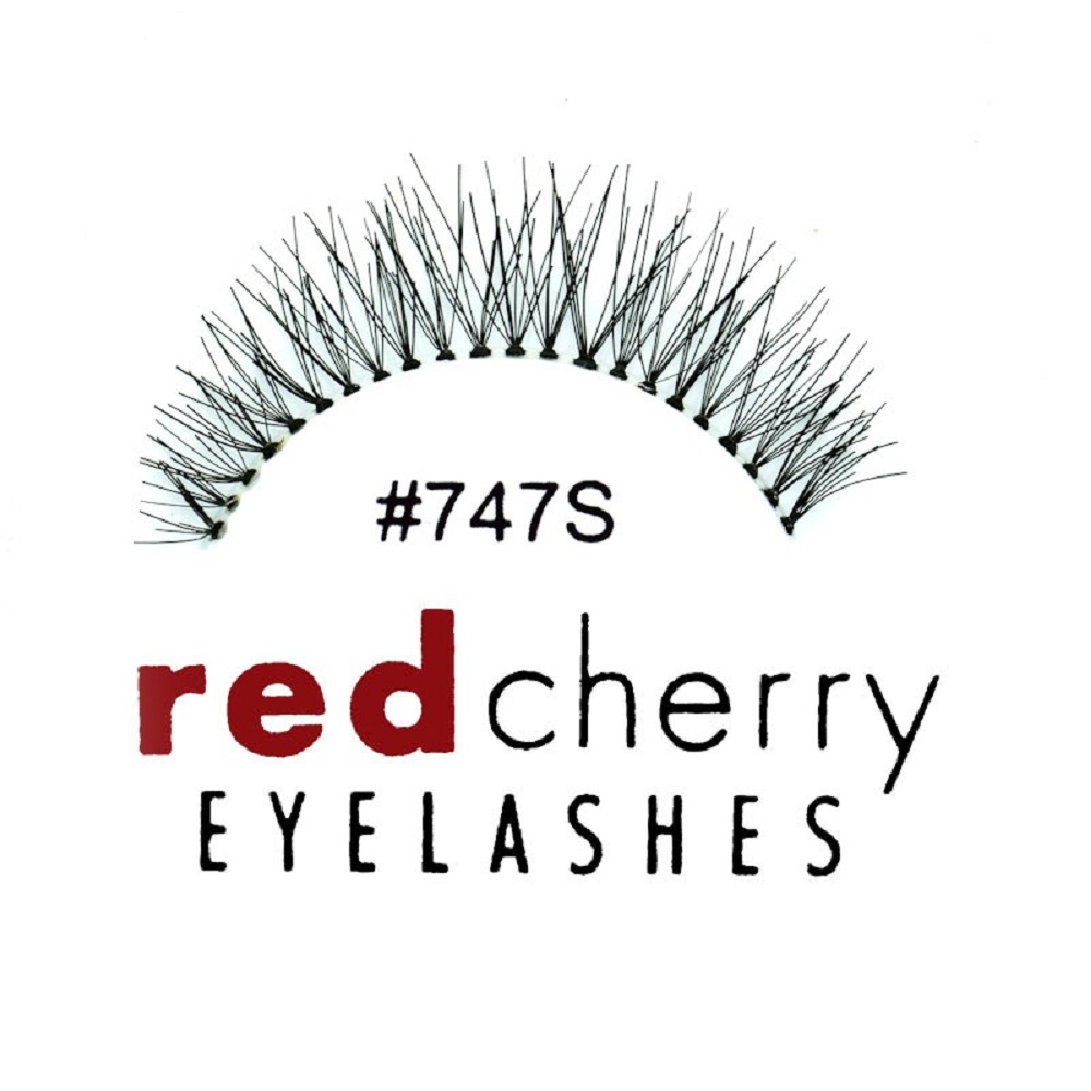 Red Cherry Eyelashes #747s - 12 Paar | 12 Pairs