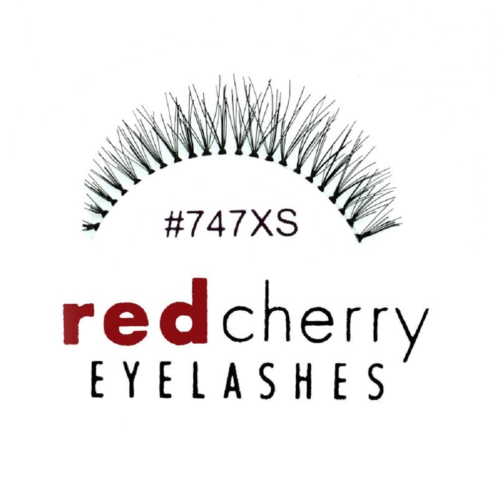 Red Cherry Eyelashes #747 XS - 12 Paar | 12 Pairs