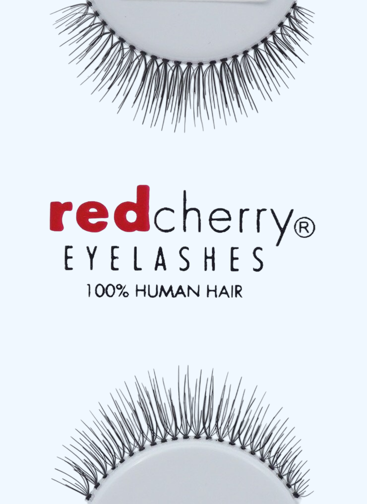 Red Cherry Eyelashes #747S -4 Paar | 4 Pairs