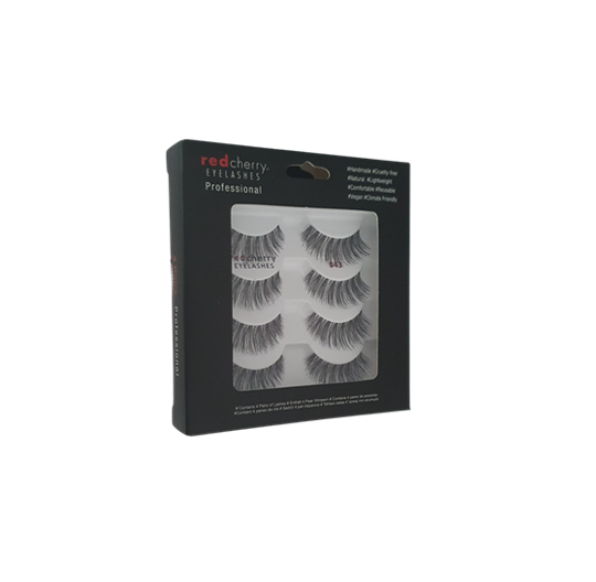 Red Cherry Eyelashes #43 – Multipack 4 Paar | 4 Pairs