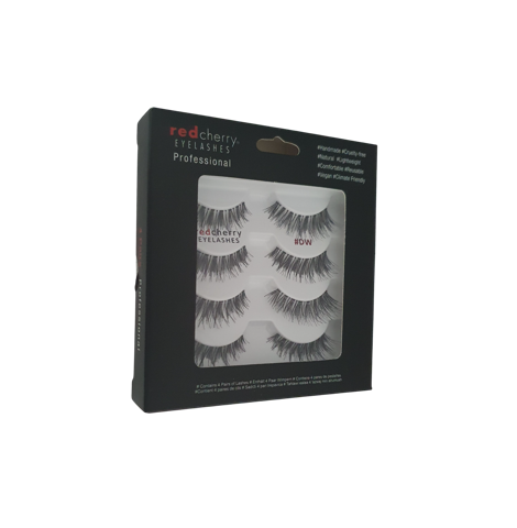 Red Cherry Lashes #DW - 4 Paar | 4 Pairs