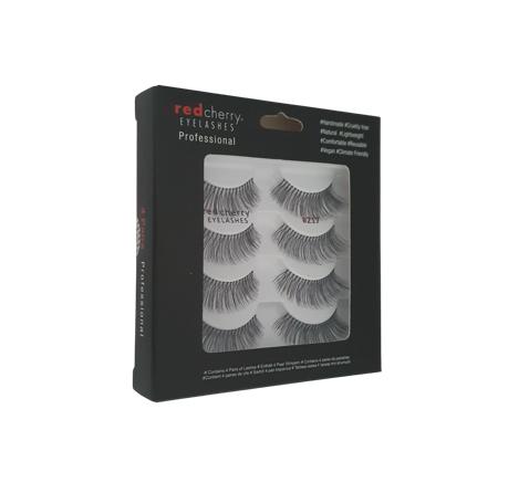 Red Cherry Eyelashes #217 - 4 Paar | 4 Pairs