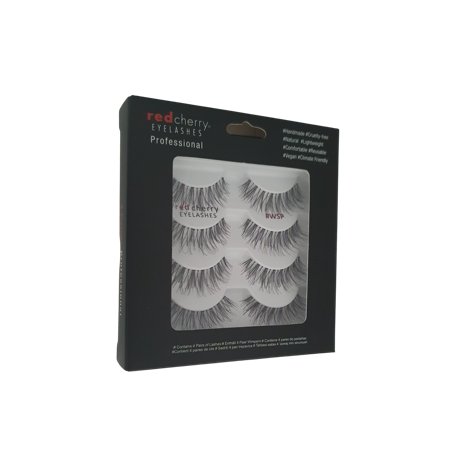 Red Cherry Lashes #WSP - 4 Paar | 4 Pairs