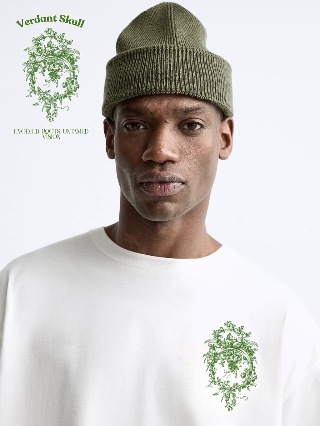 Verdant Skull – The Rooted Vision Tee