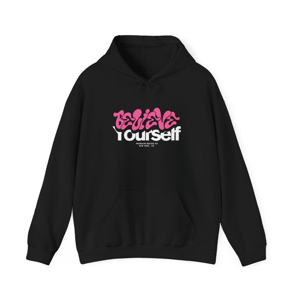 Believe Yourself Black Hoodie