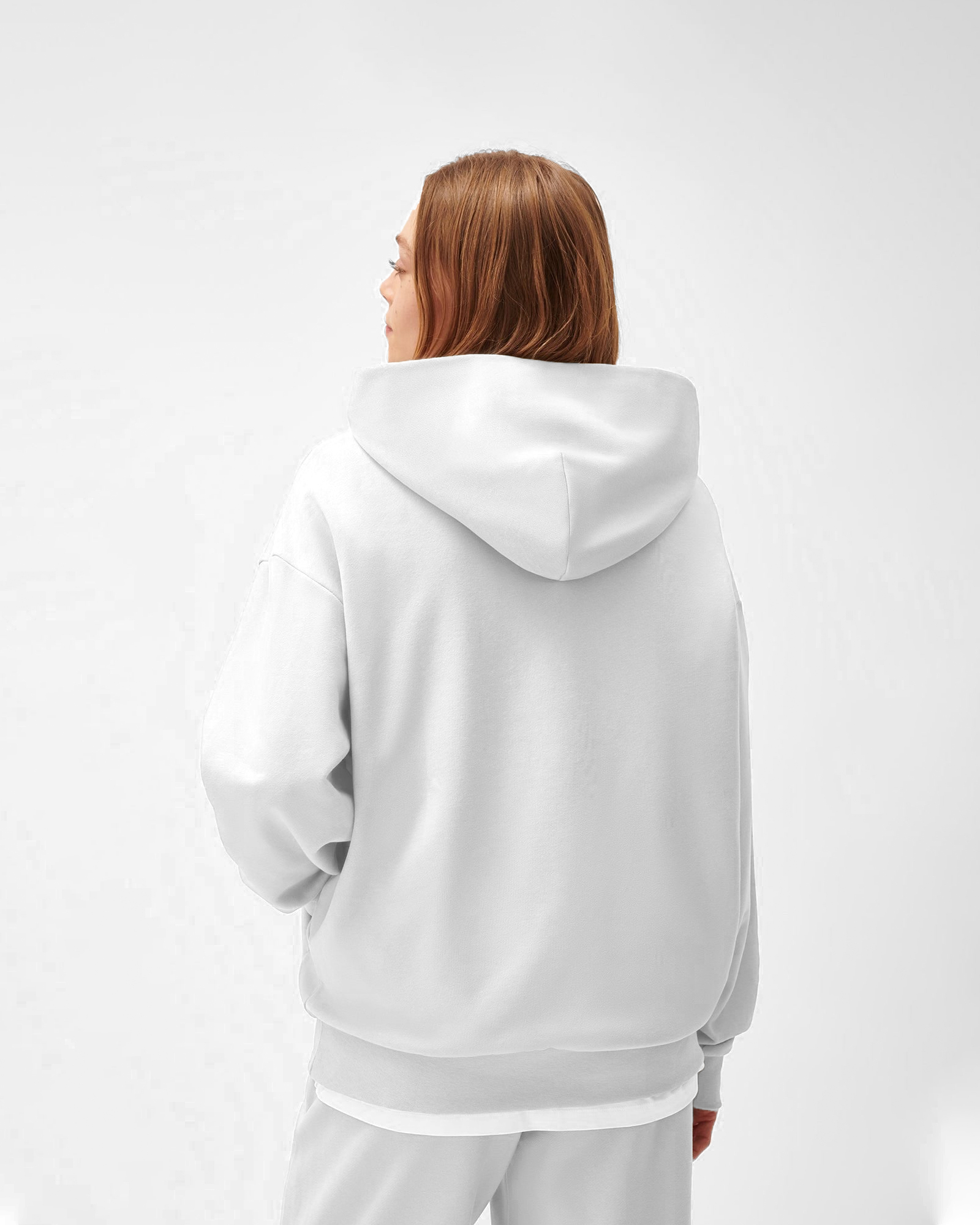 Kawaii Face White Hoodie