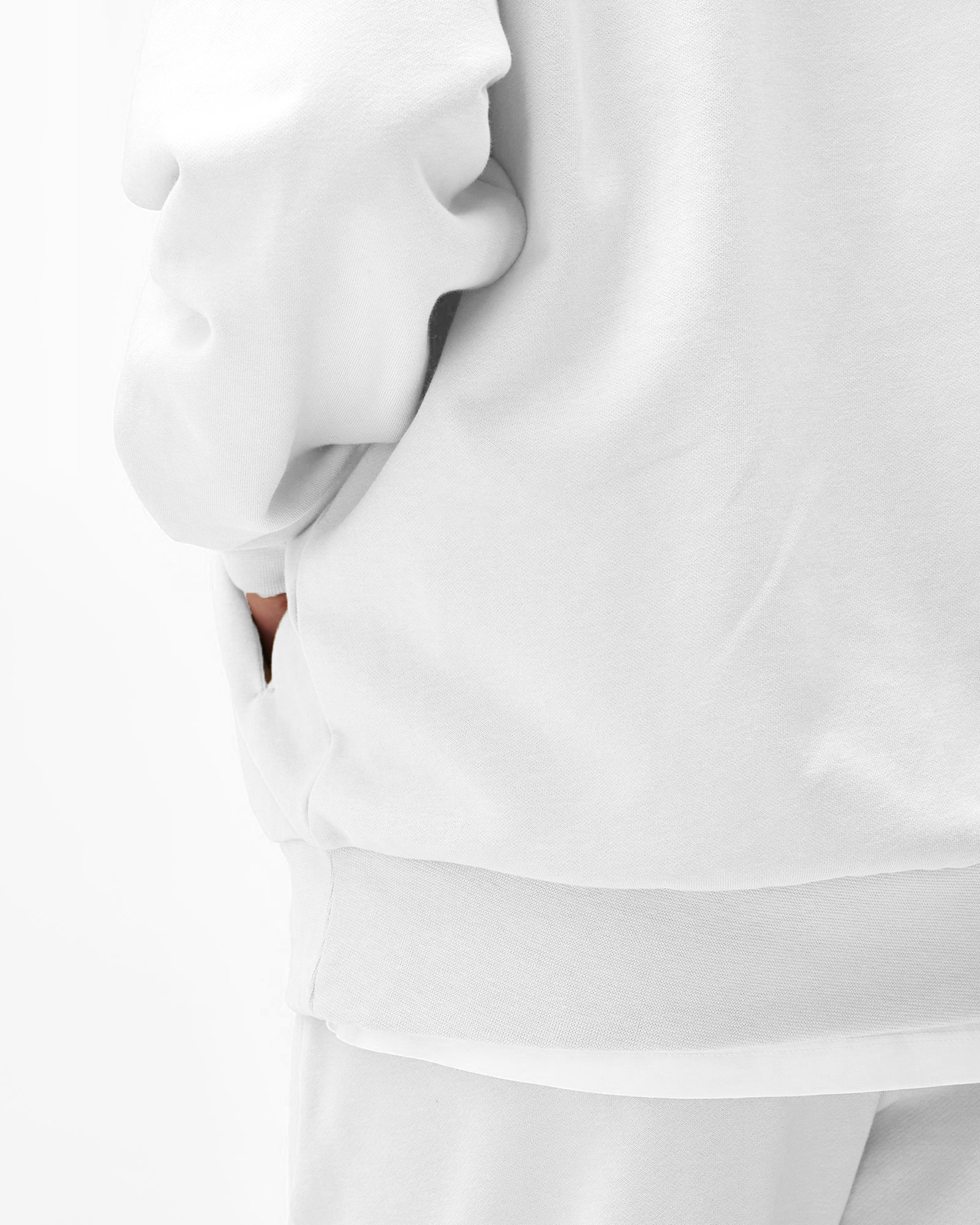 Baby Patrik White Hoodie