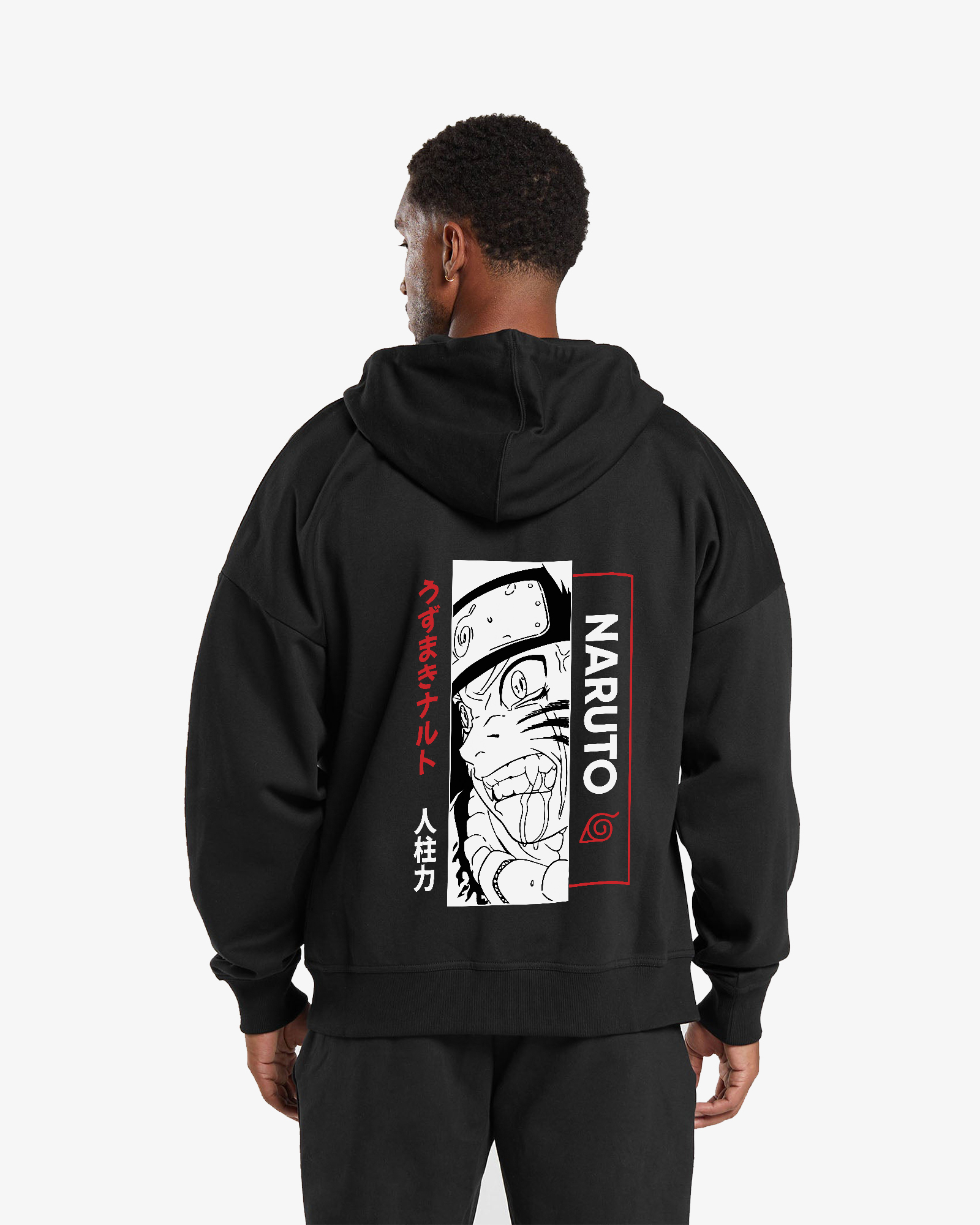 Naruto Uzumaki Black Hoodie