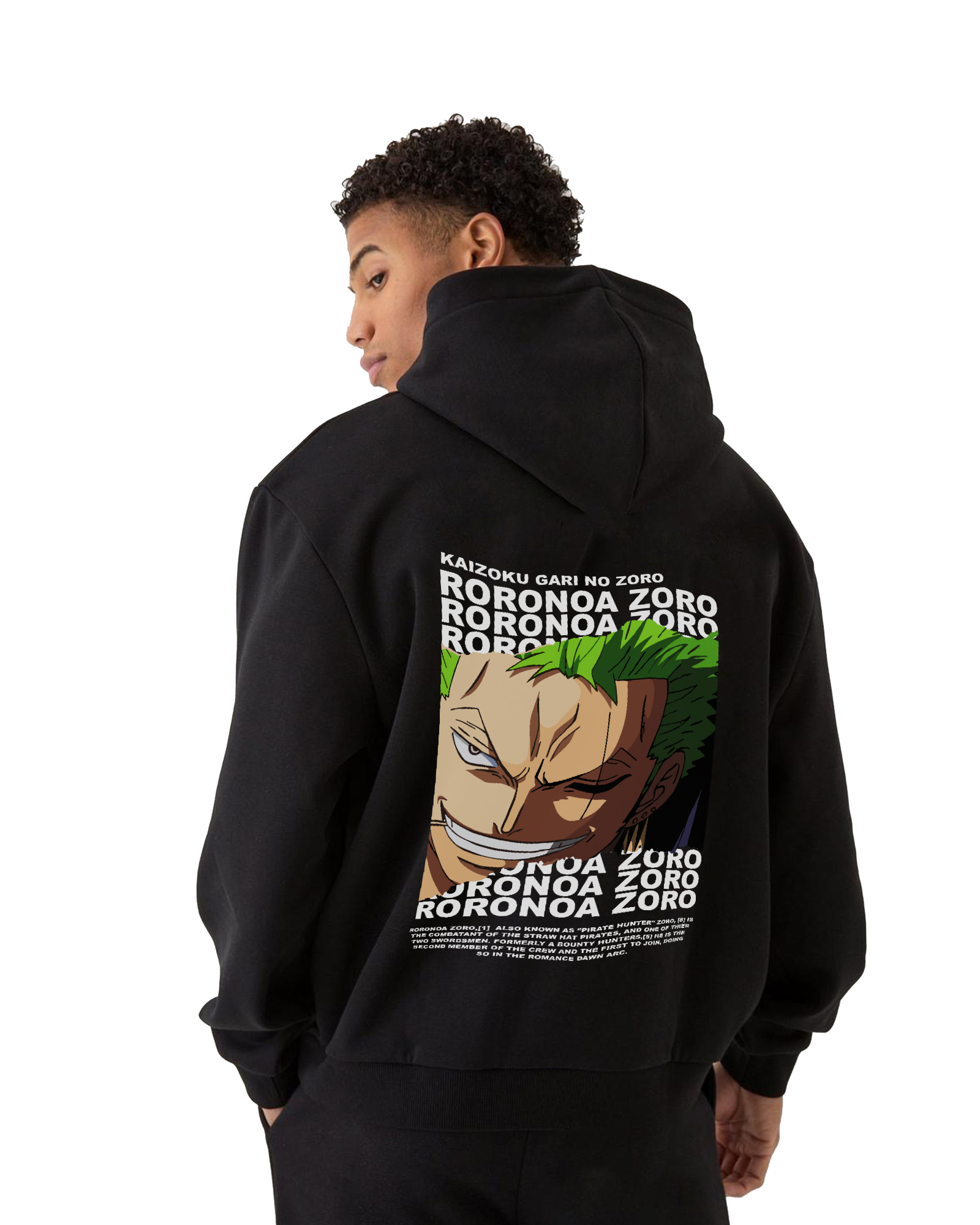 Roronoa Zoro Black Hoodie
