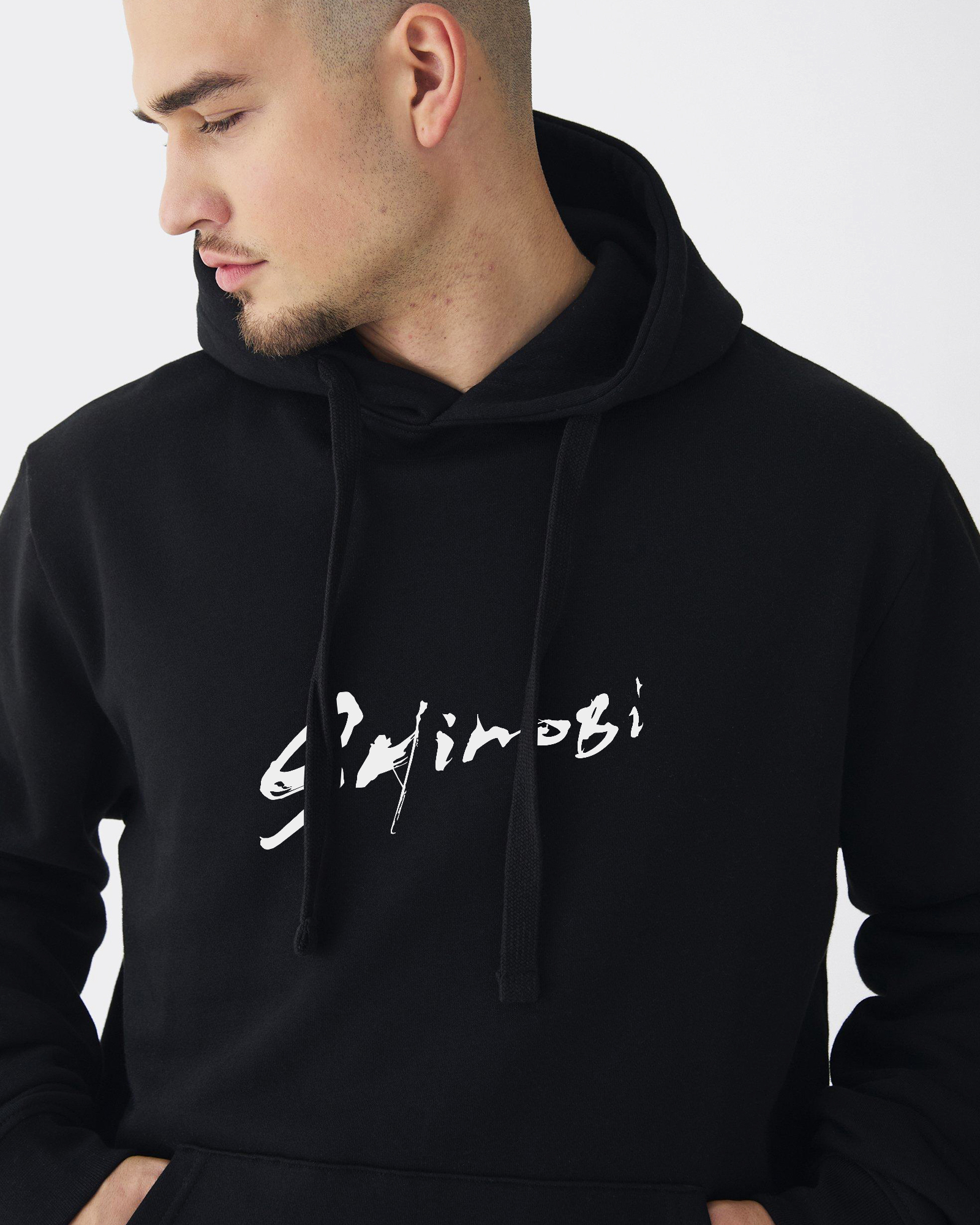 Shinobi Kitty Black Hoodie