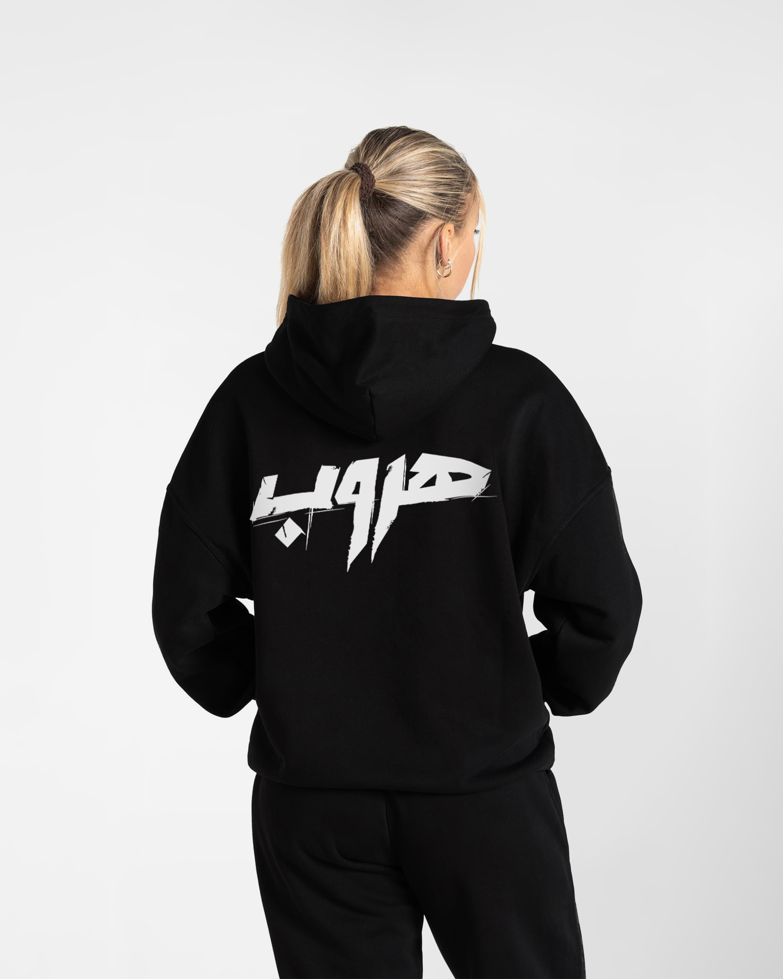 Escape Arabic Font Hoodie