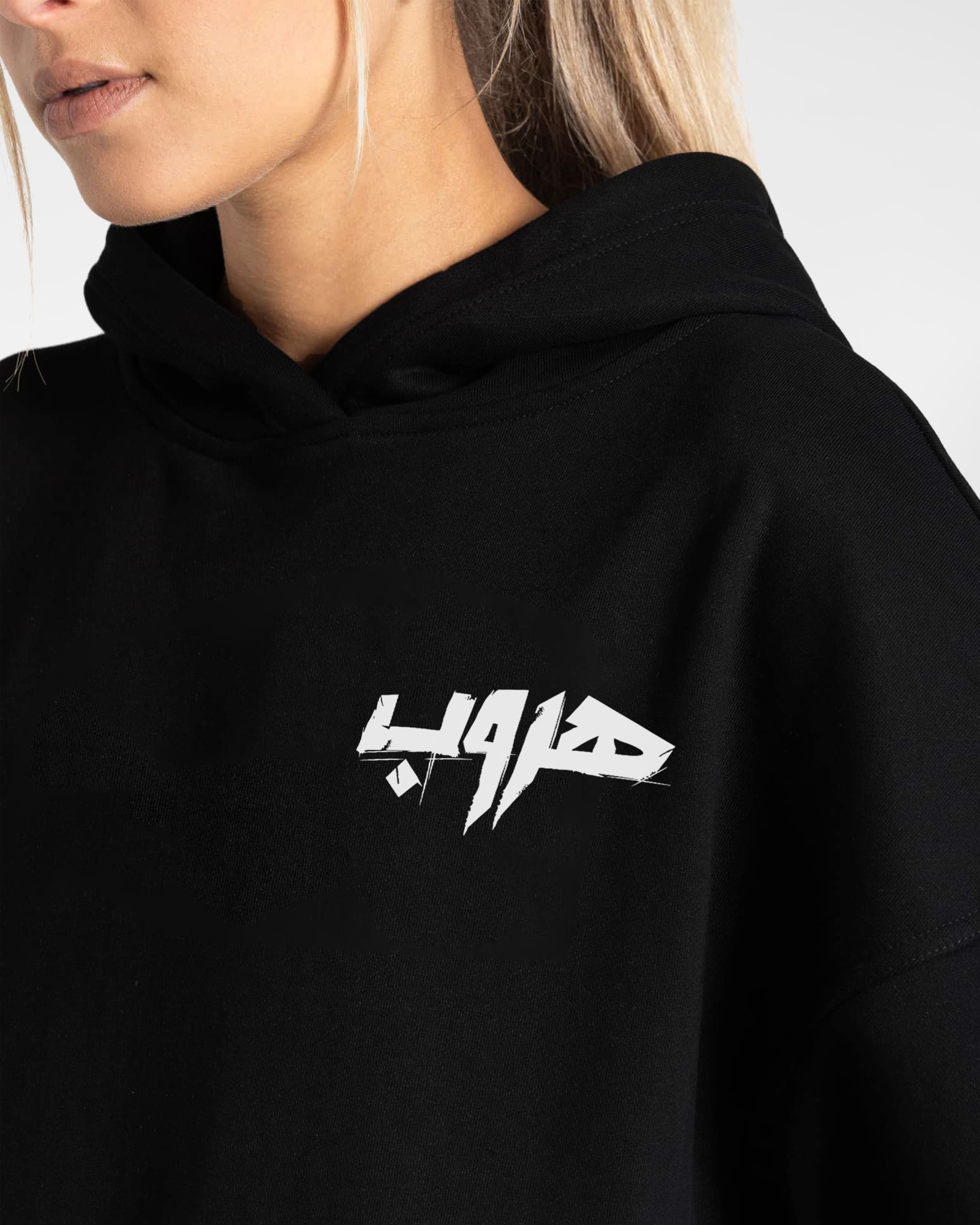 Escape Arabic Font Hoodie
