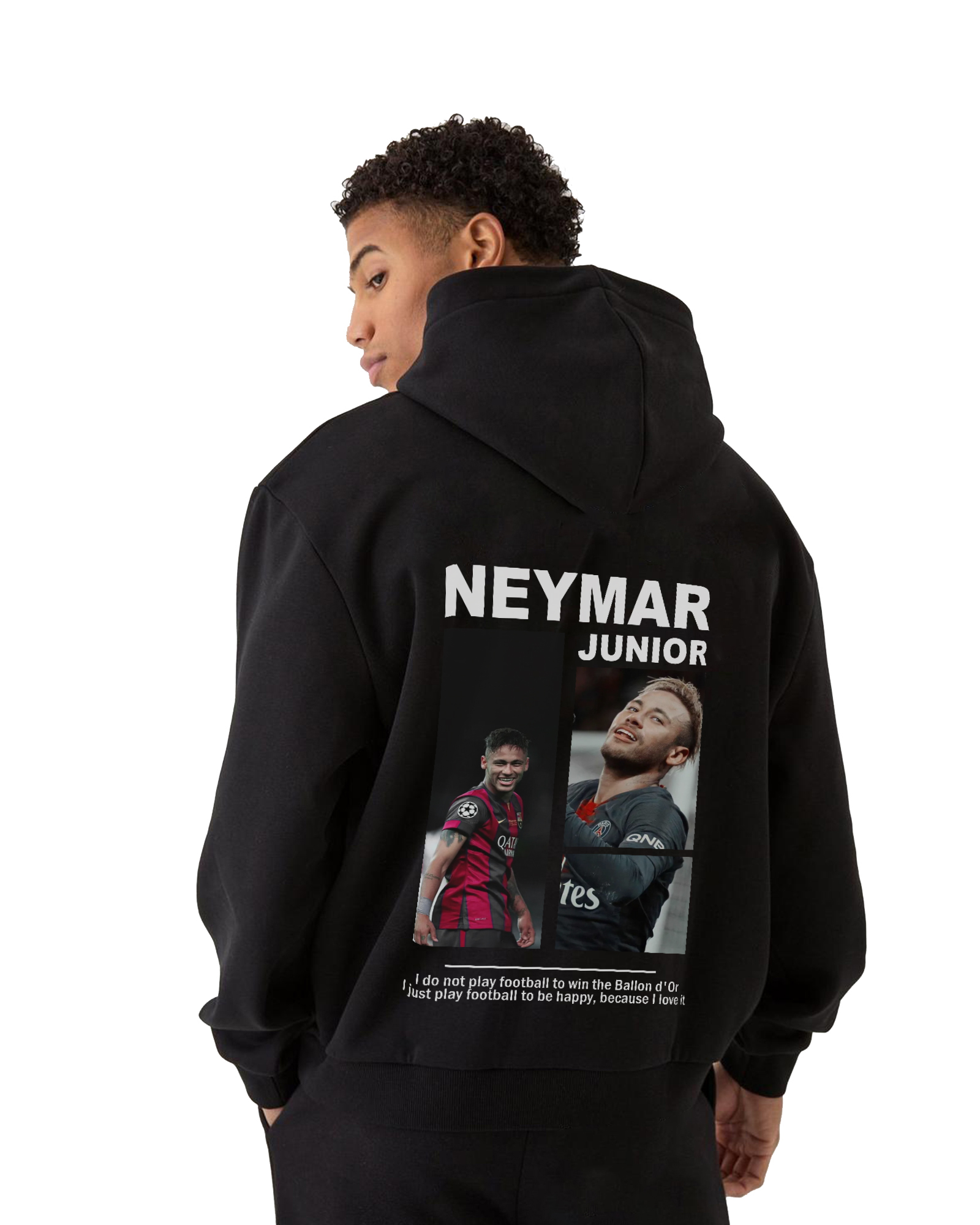 Neymar Junior Black Hoodie