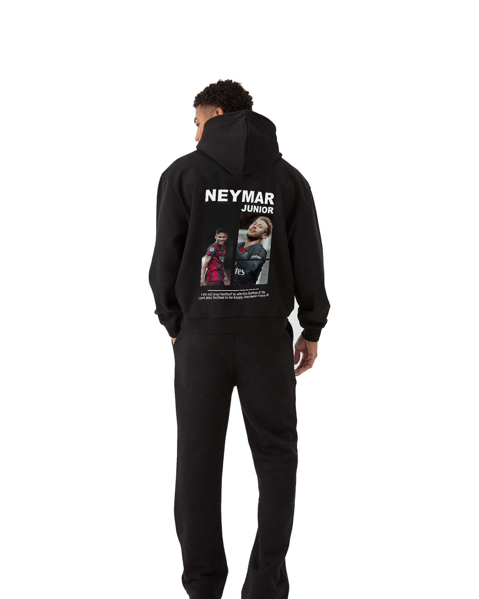 Neymar Junior Black Hoodie