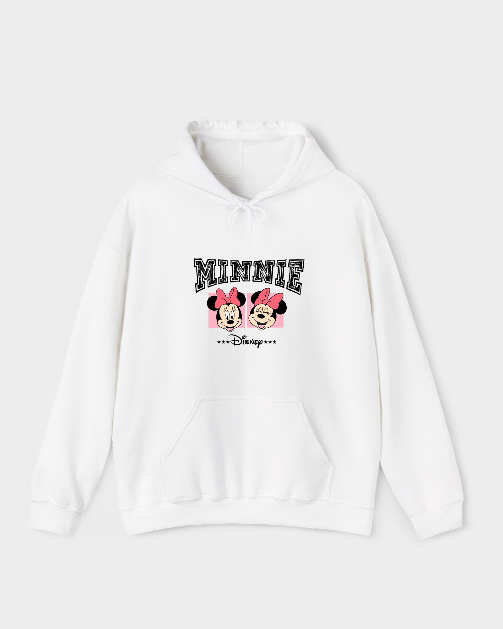 Minnie Mouse White Hoodie