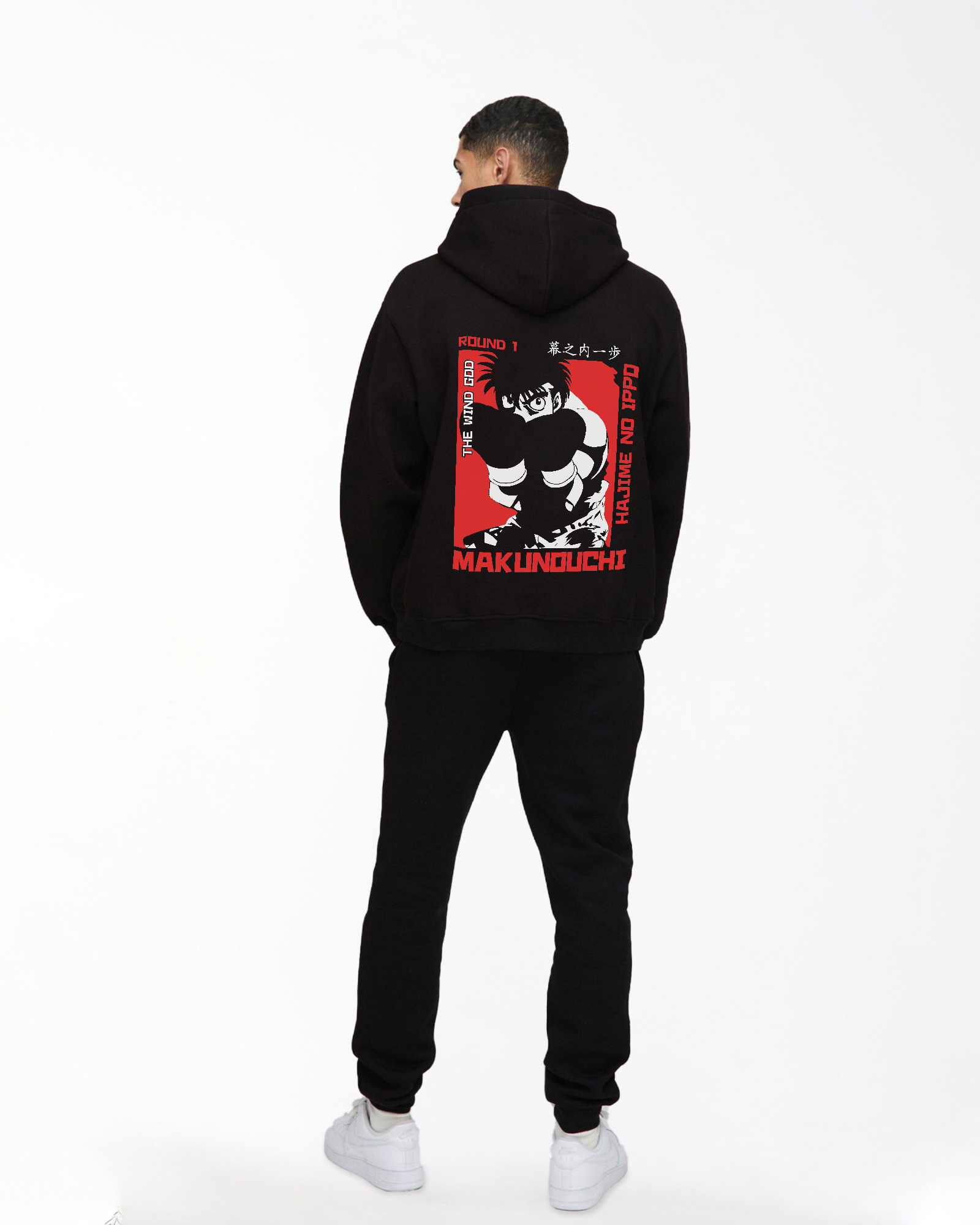 Hajime no ippo Black Hoodie