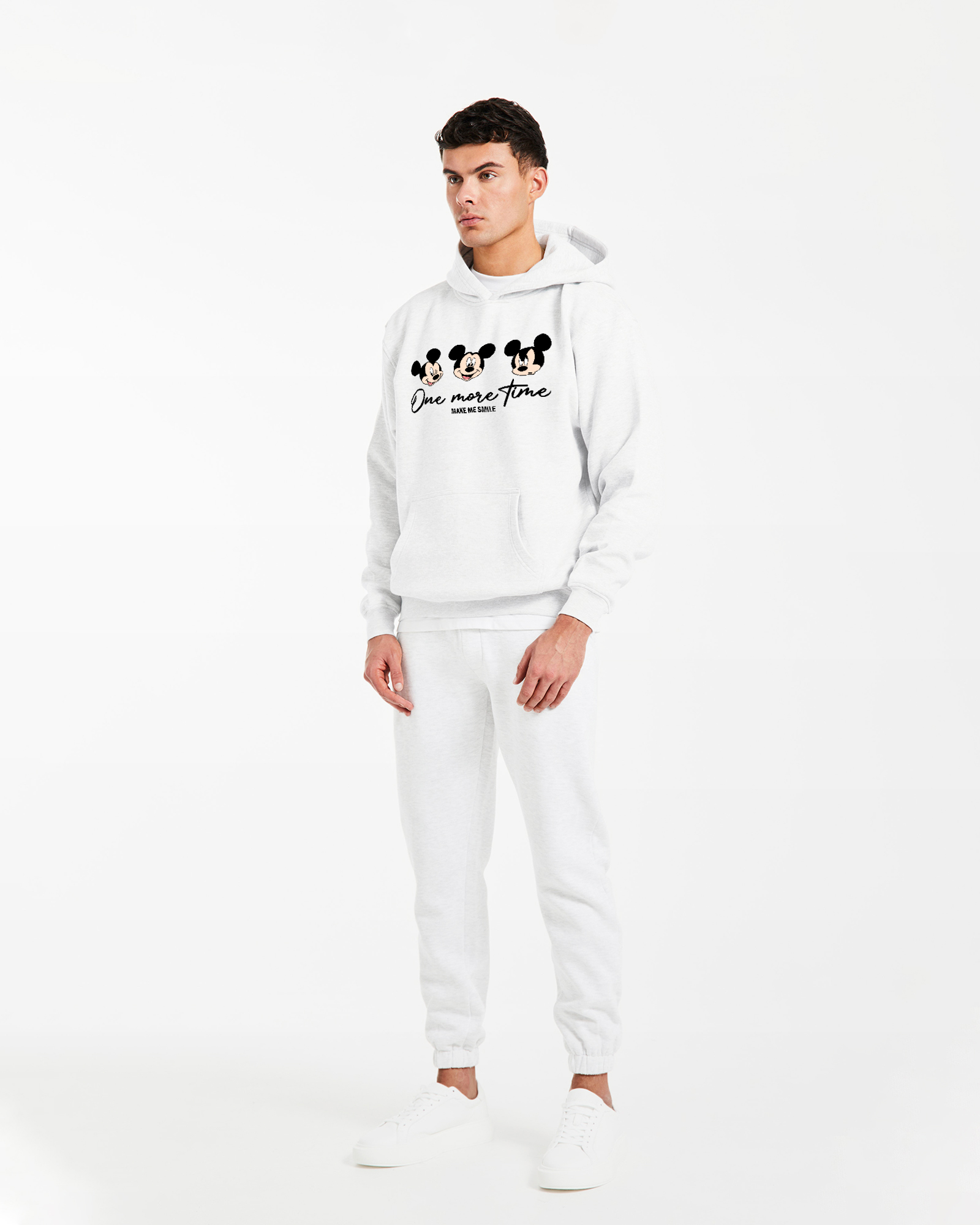Mickey Mouse White Hoodie