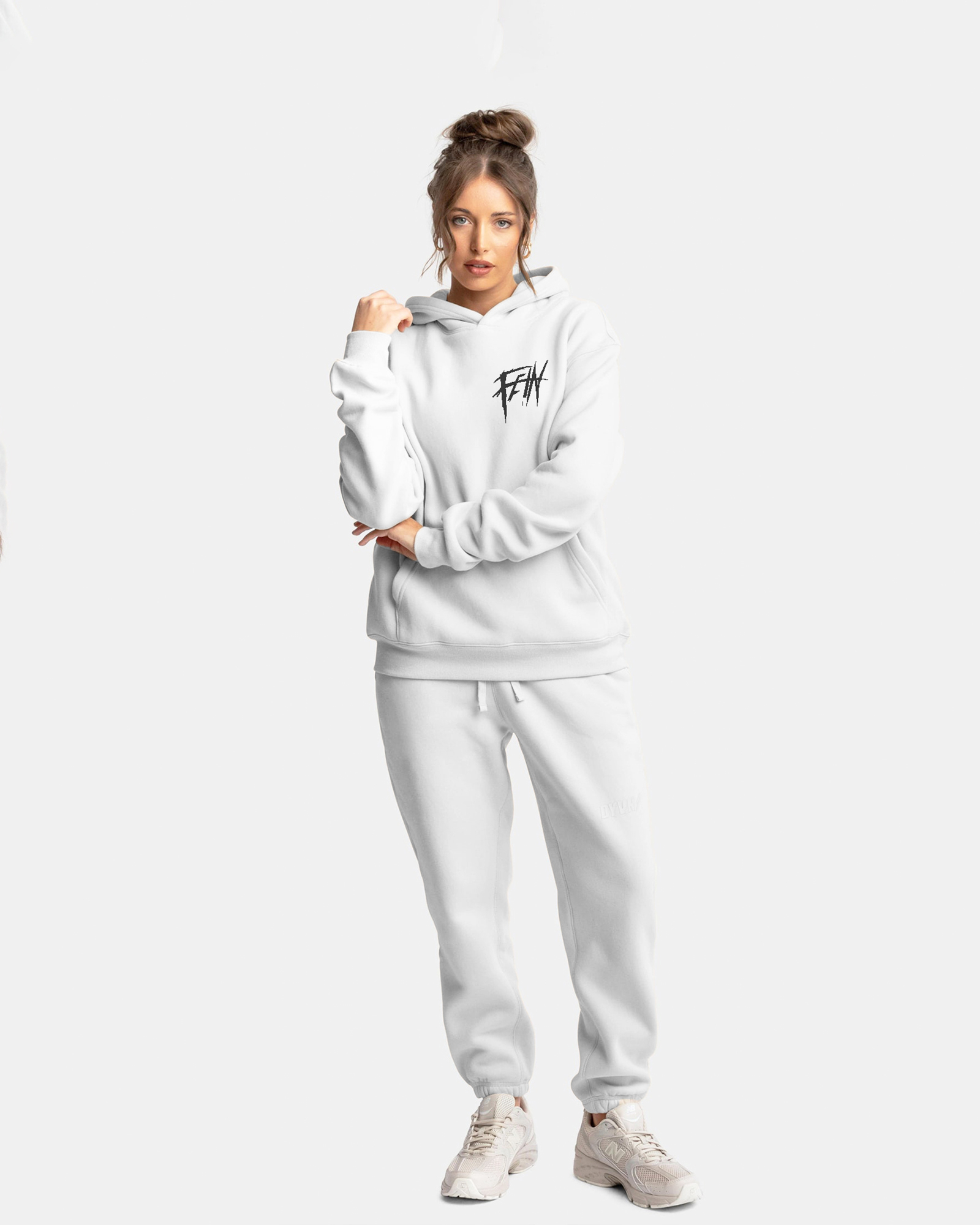 FE!N White Hoodie