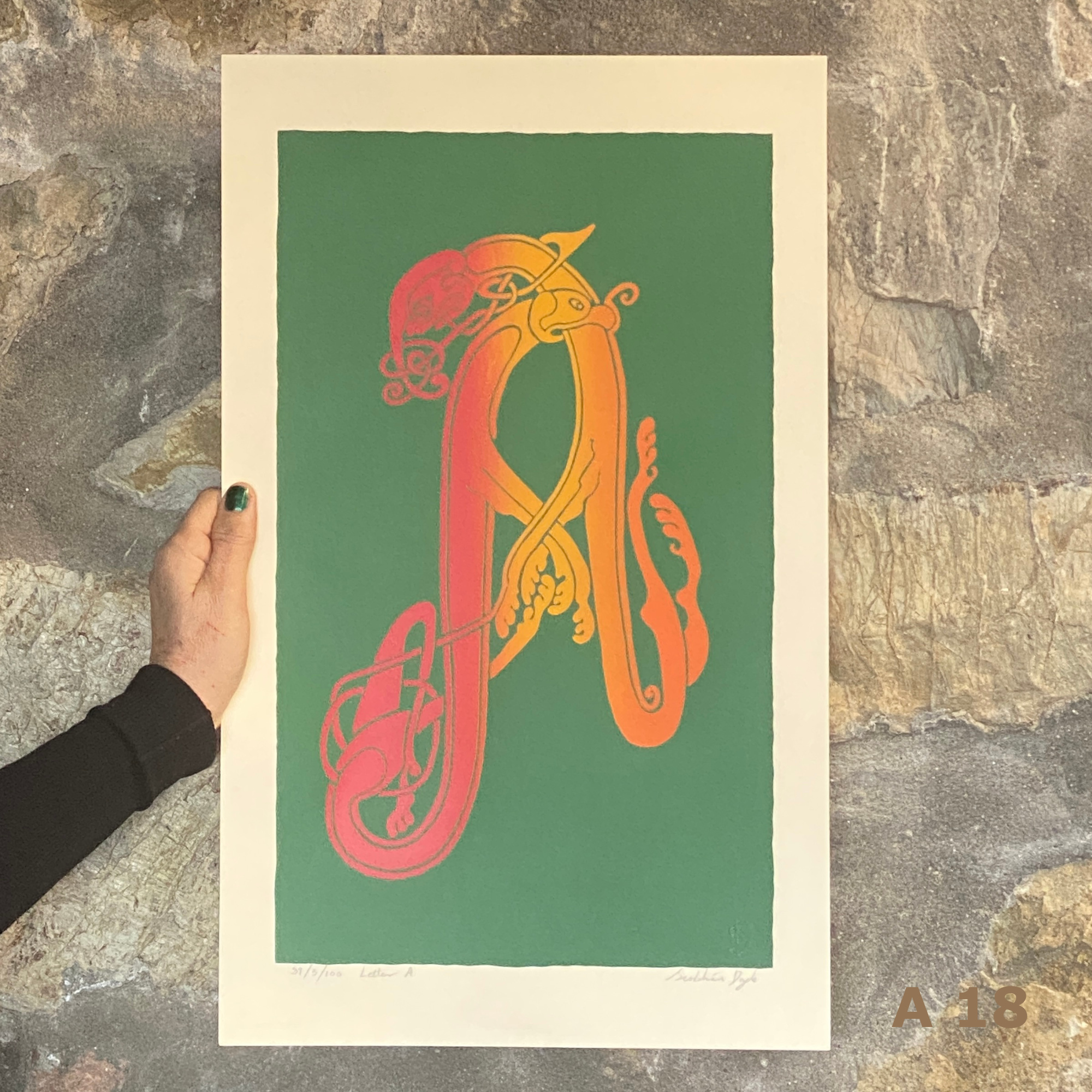 Celtic Letter A