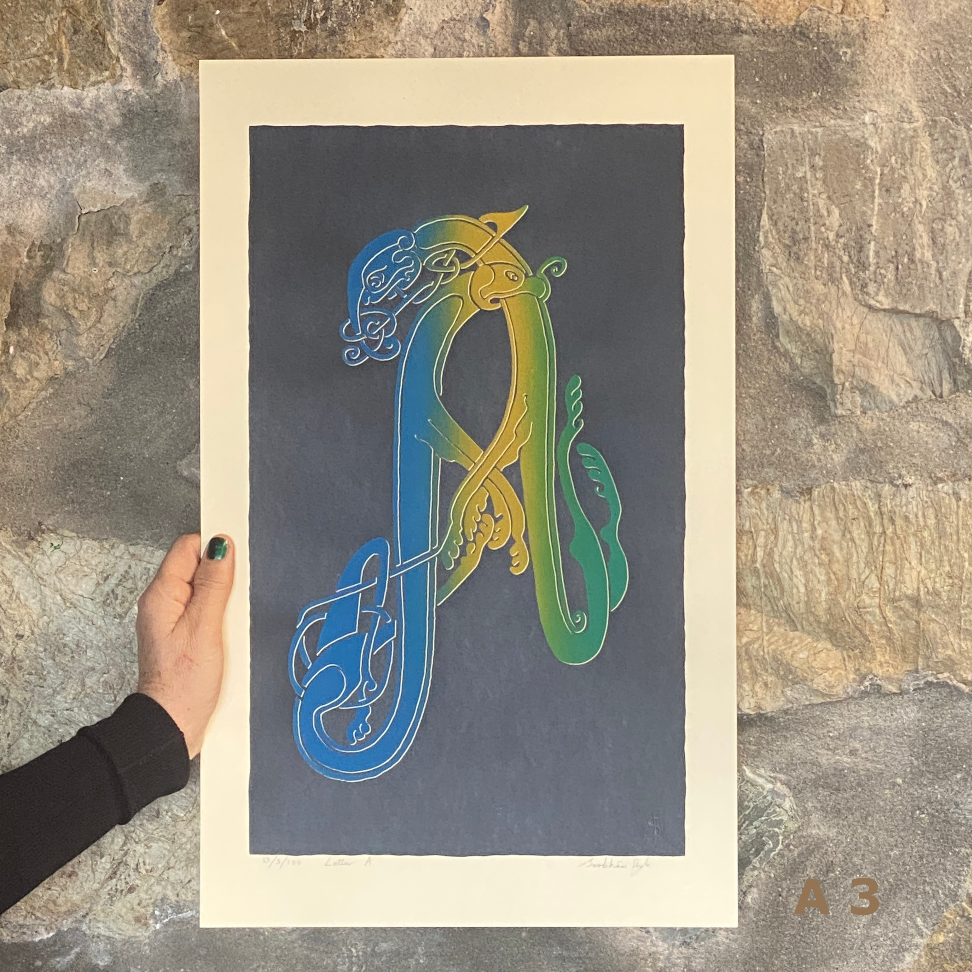 Celtic Letter A