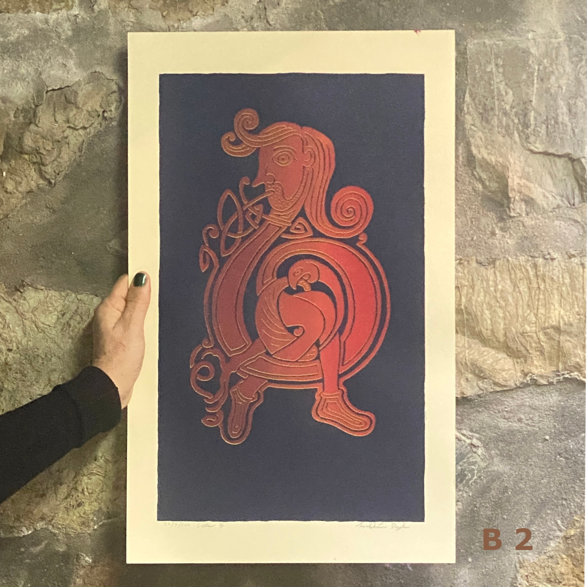Celtic Letter B
