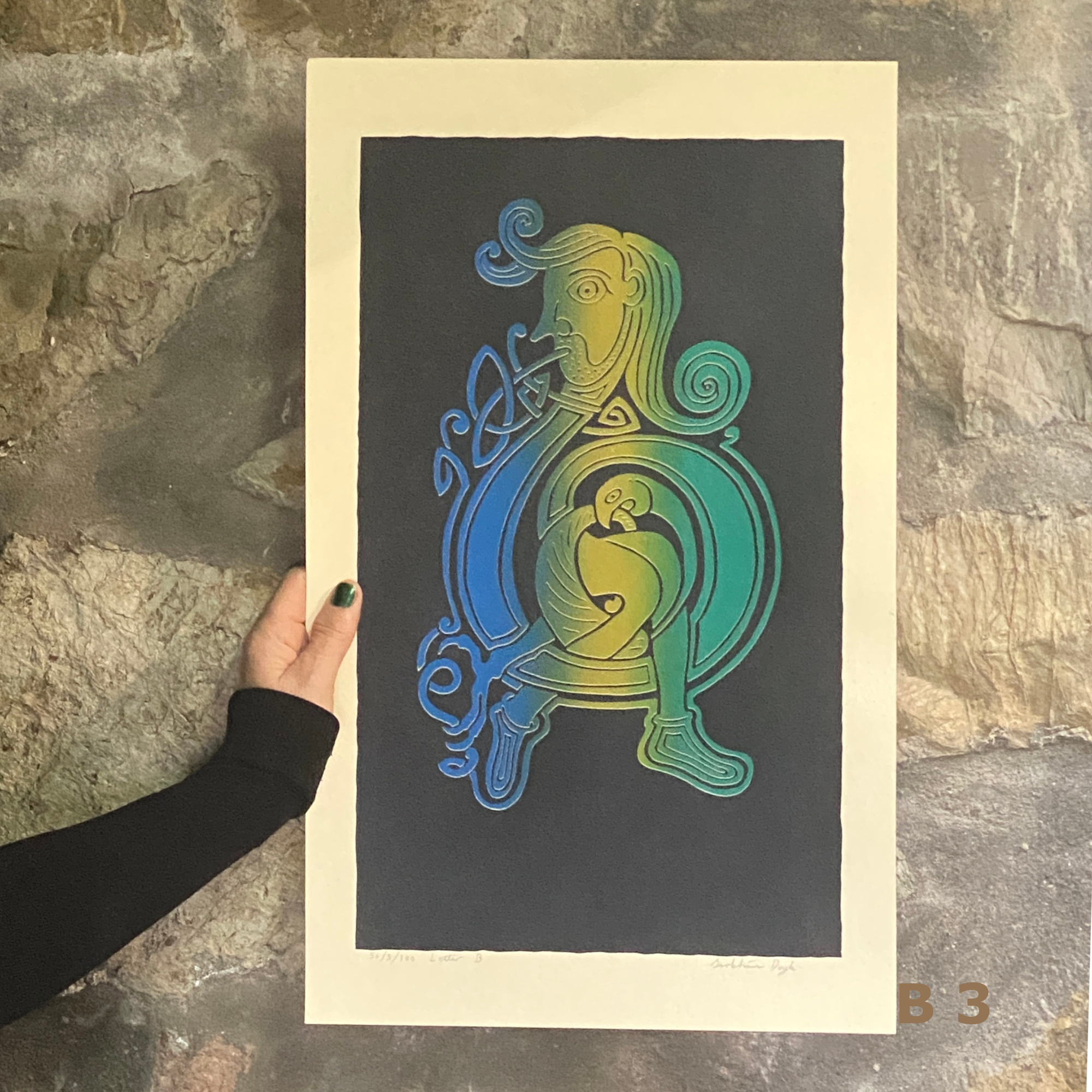 Celtic Letter B