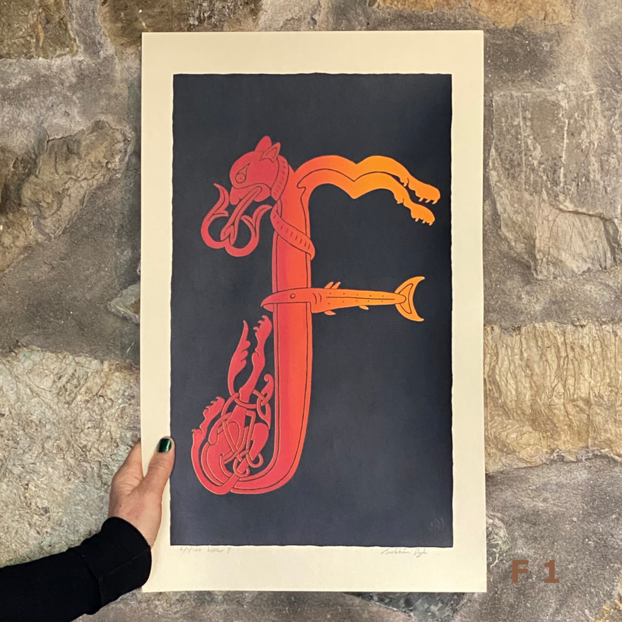Celtic Letter F