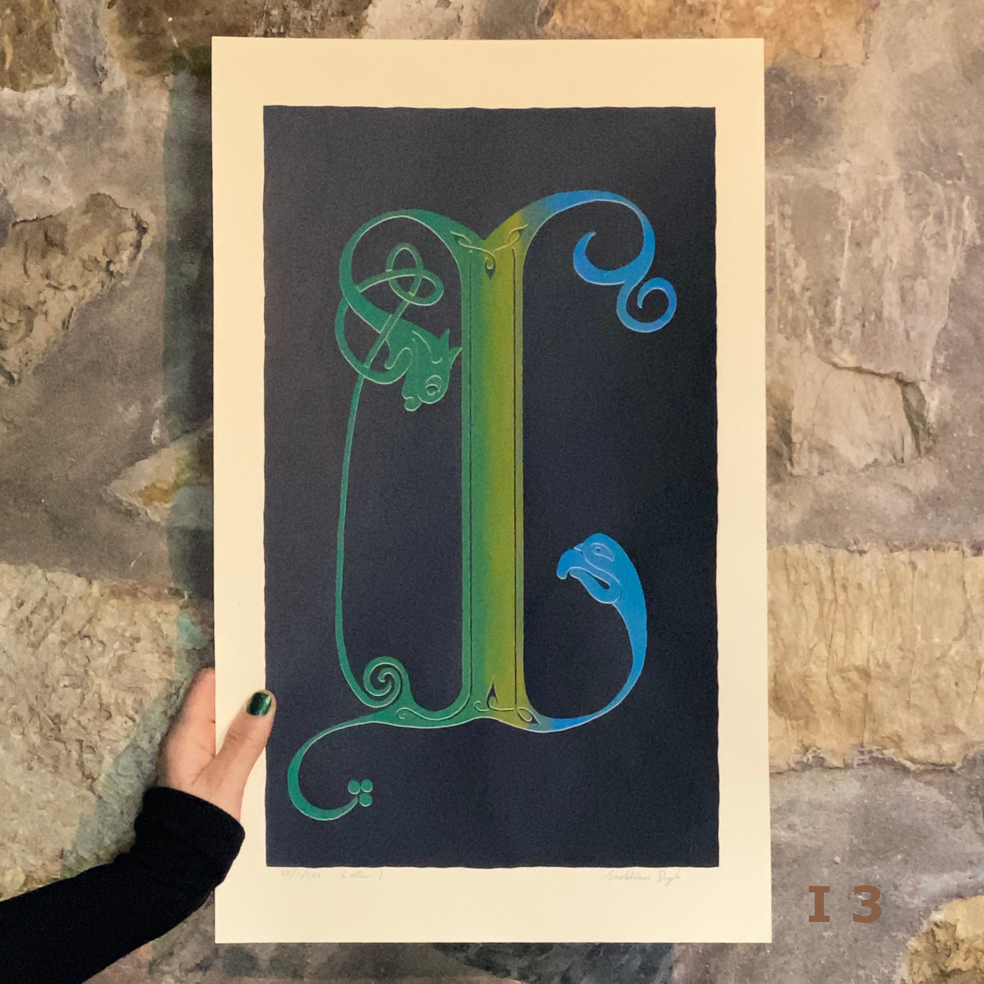 Celtic Letter I
