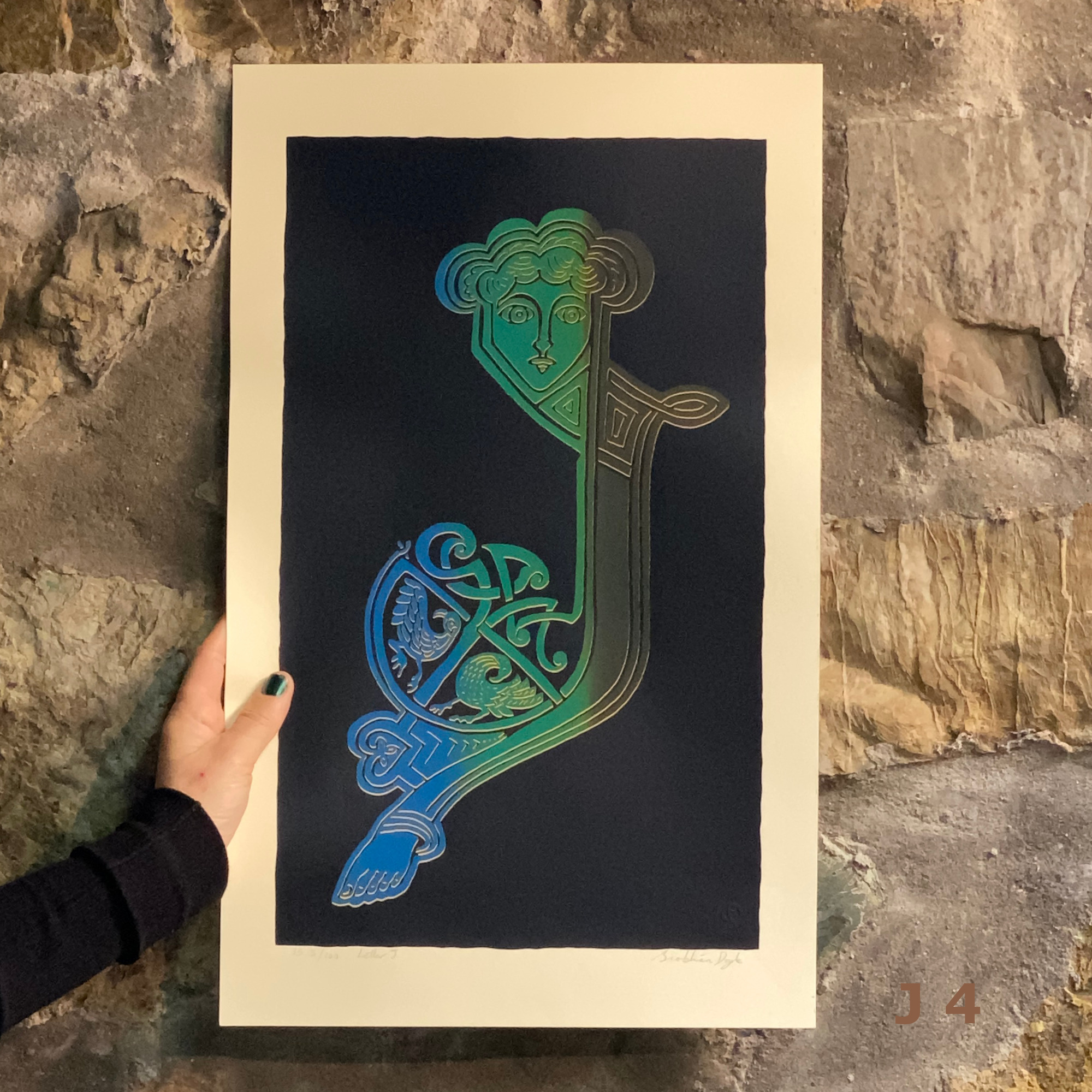 Celtic Letter J
