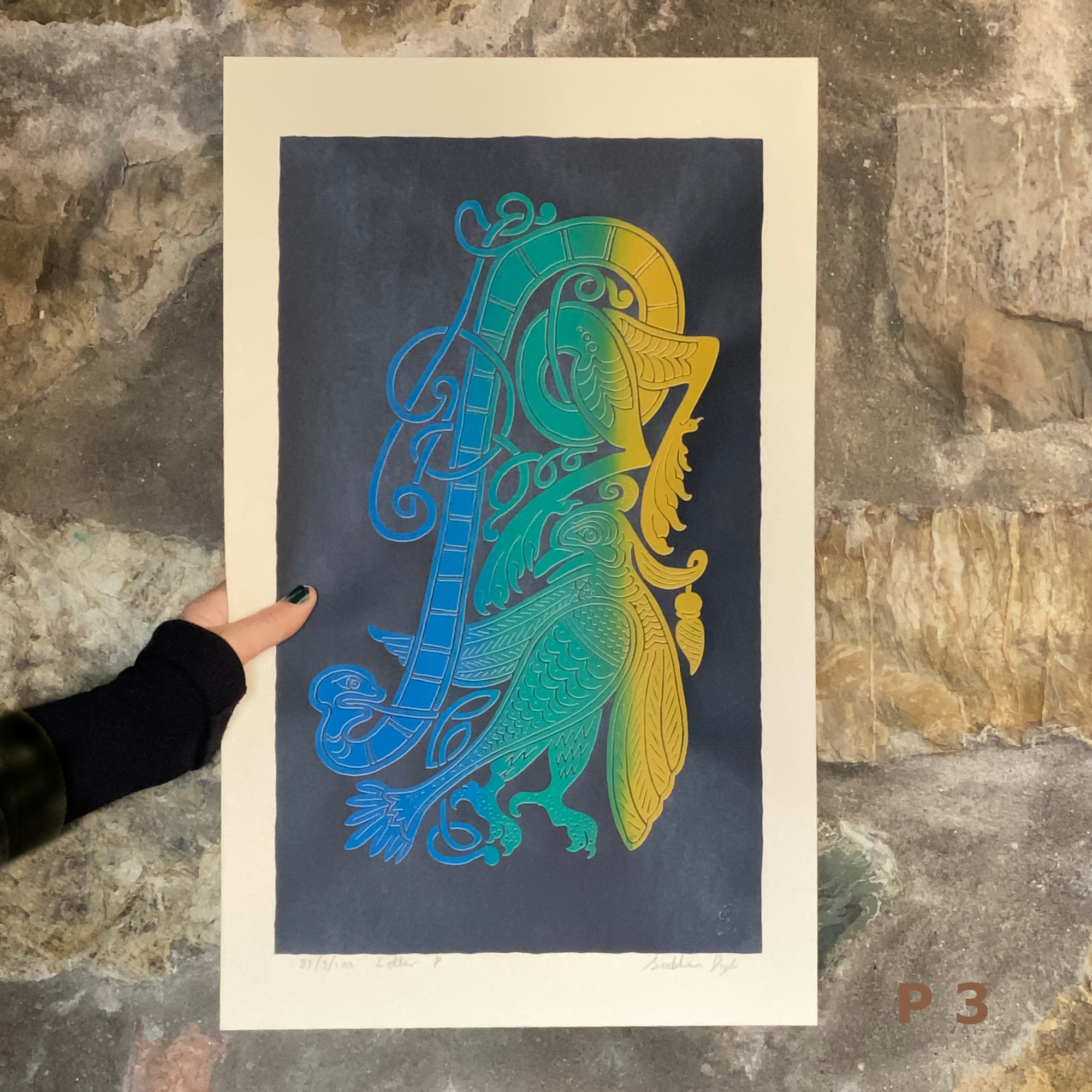 Celtic Letter P
