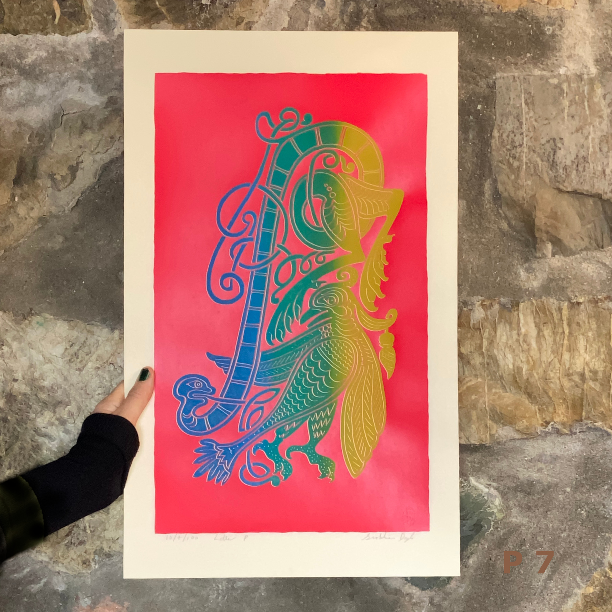 Celtic Letter P