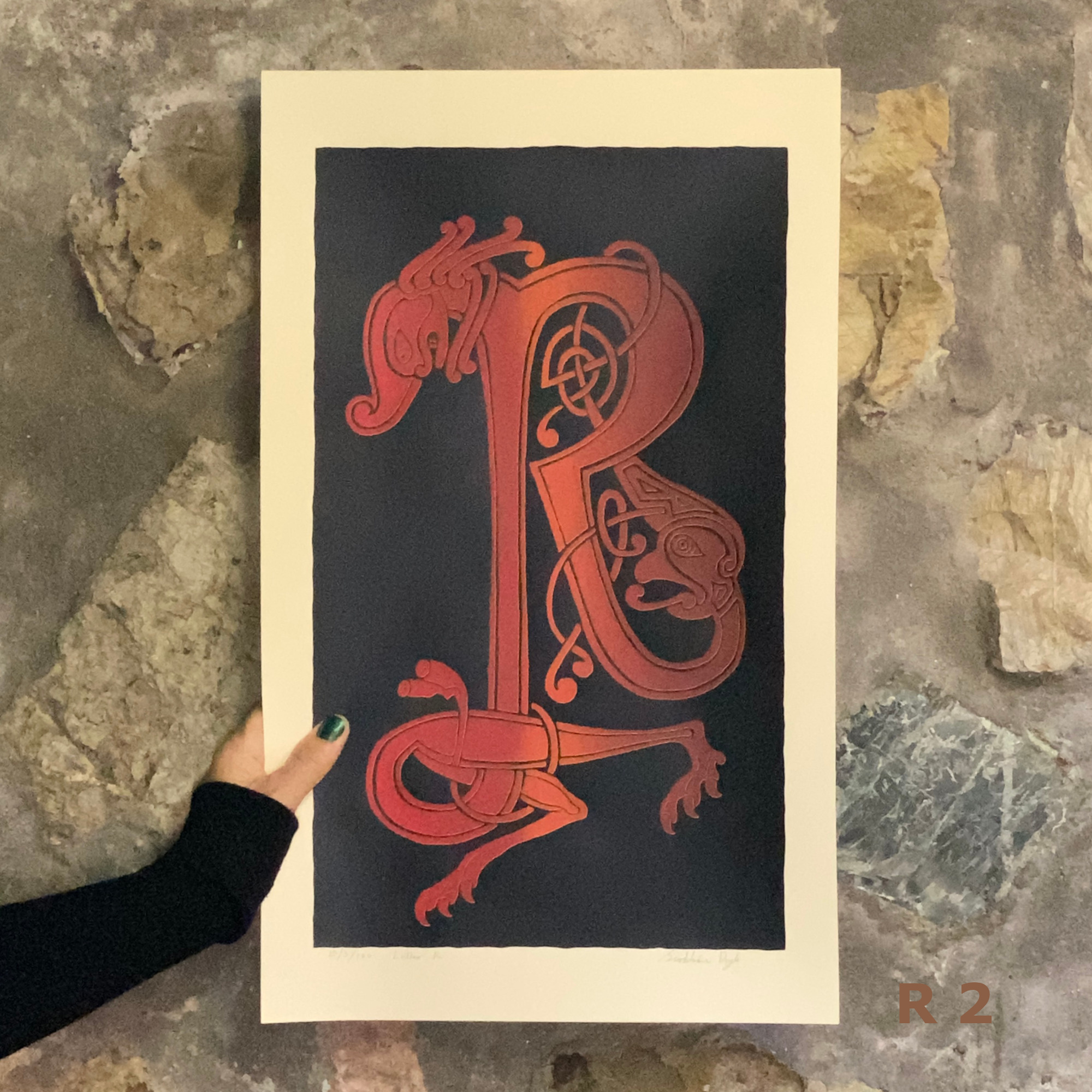 Celtic Letter R
