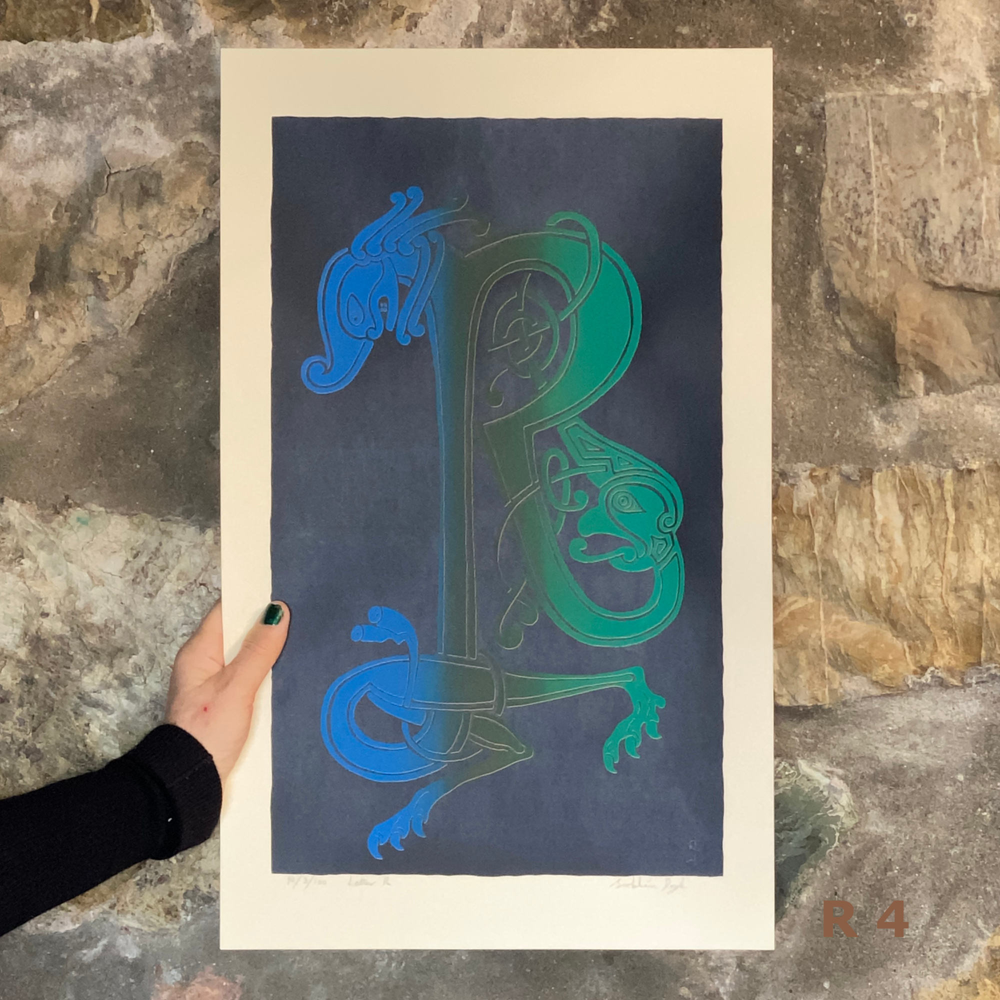 Celtic Letter R