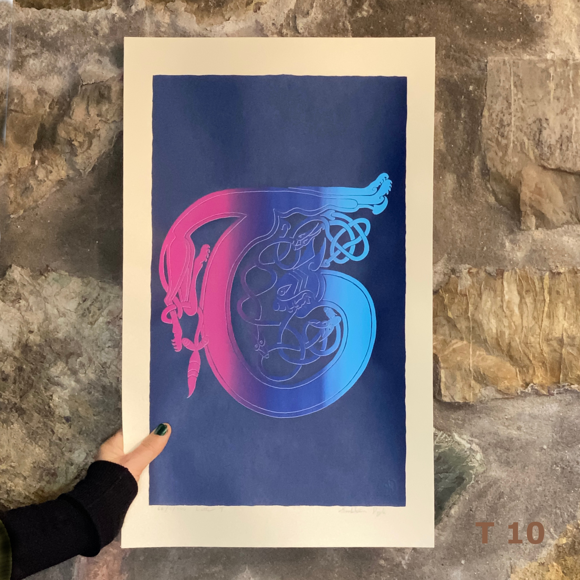 Celtic Letter T