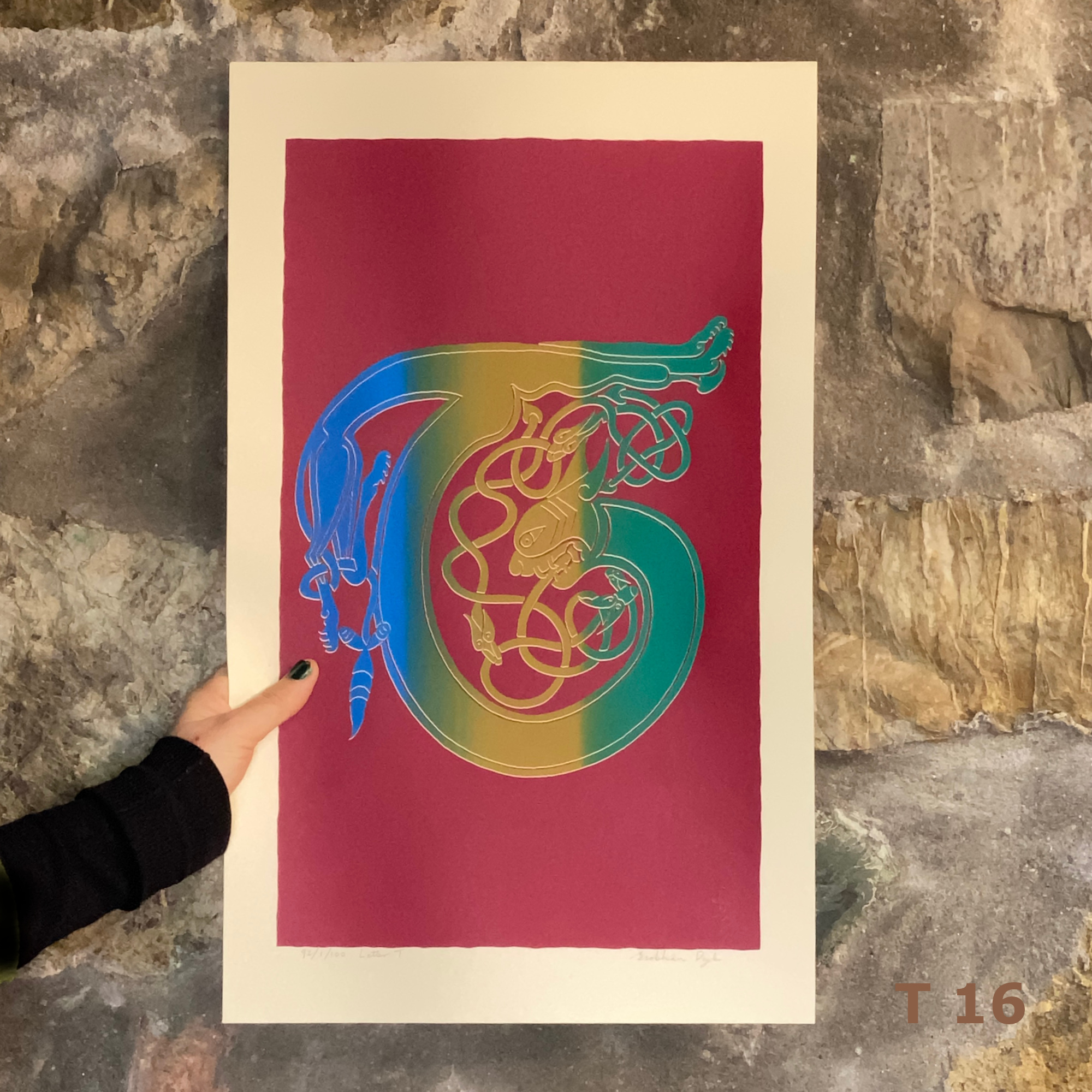 Celtic Letter T
