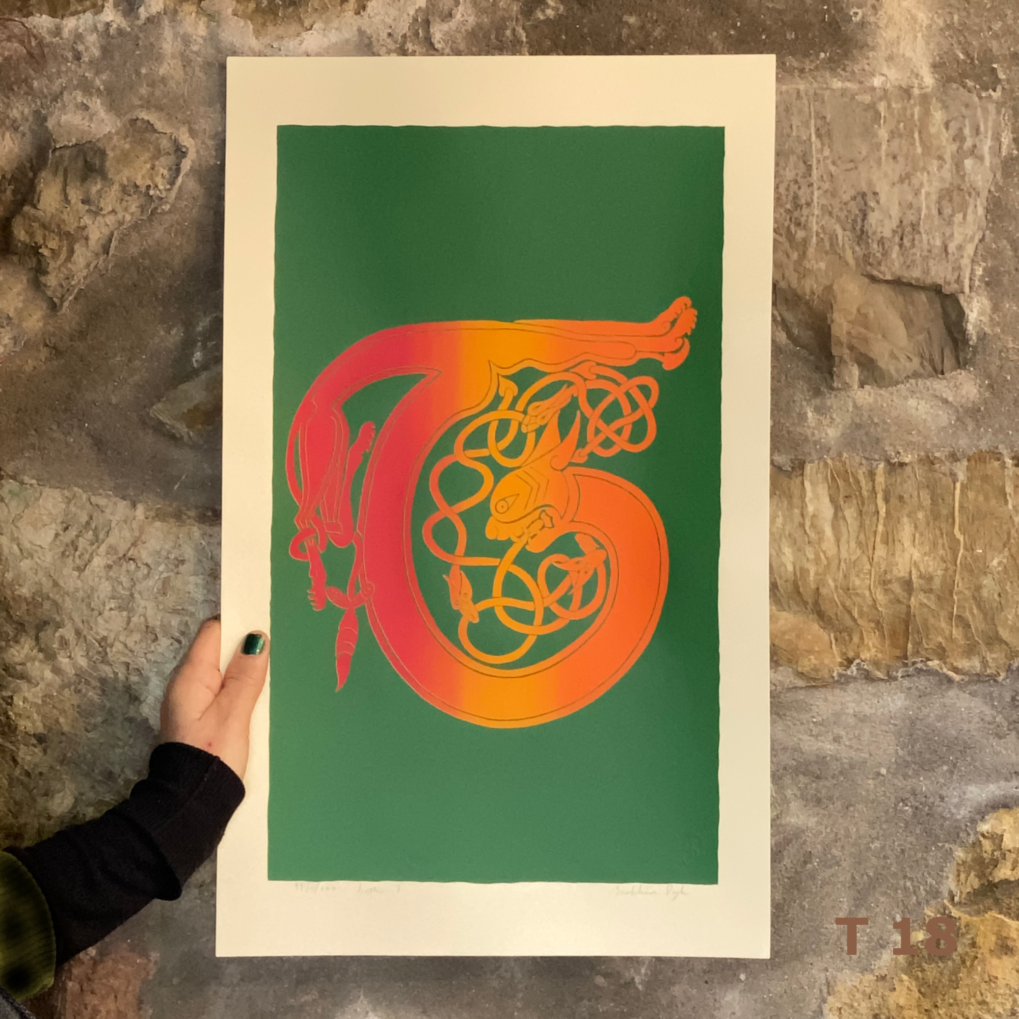 Celtic Letter T