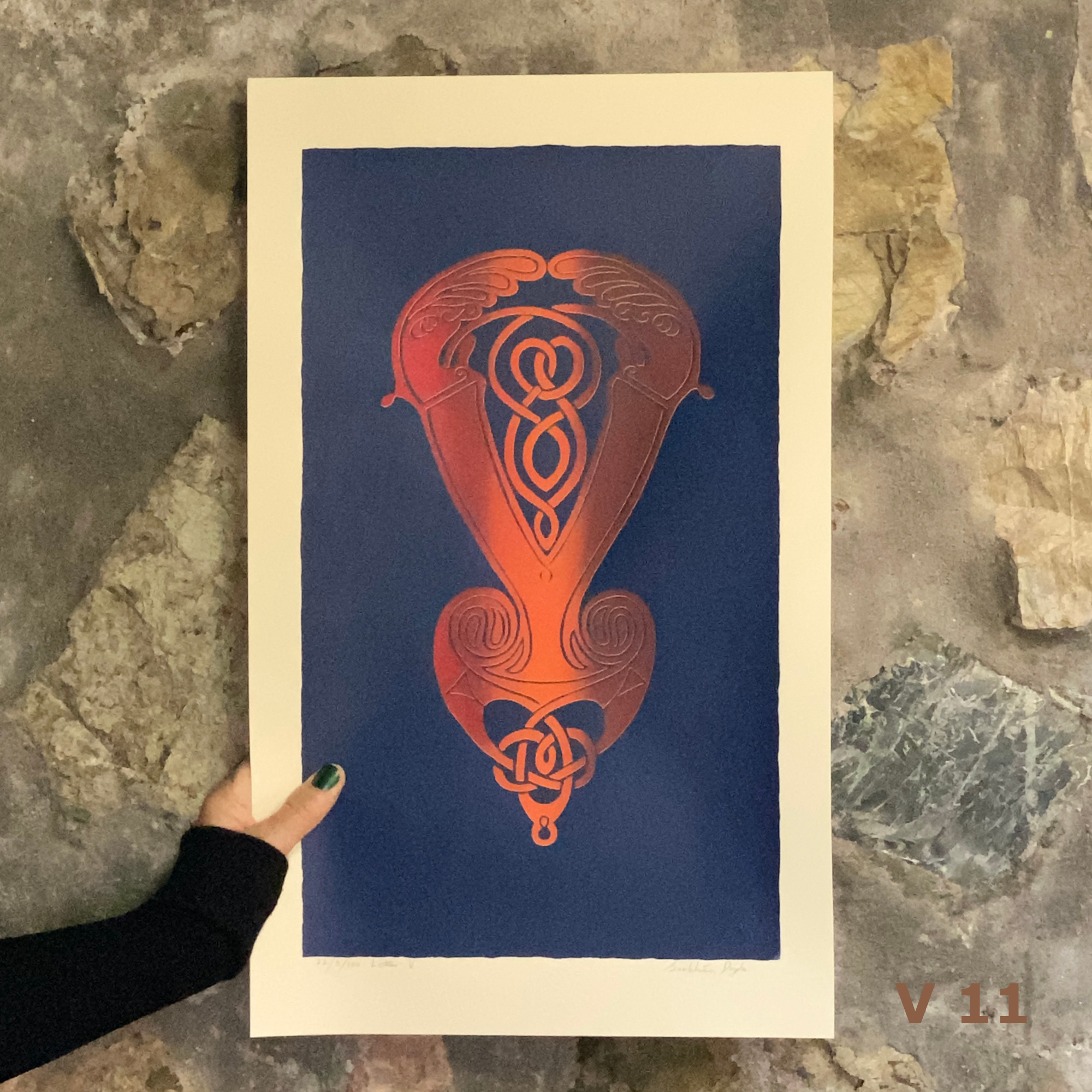 Celtic Letter V