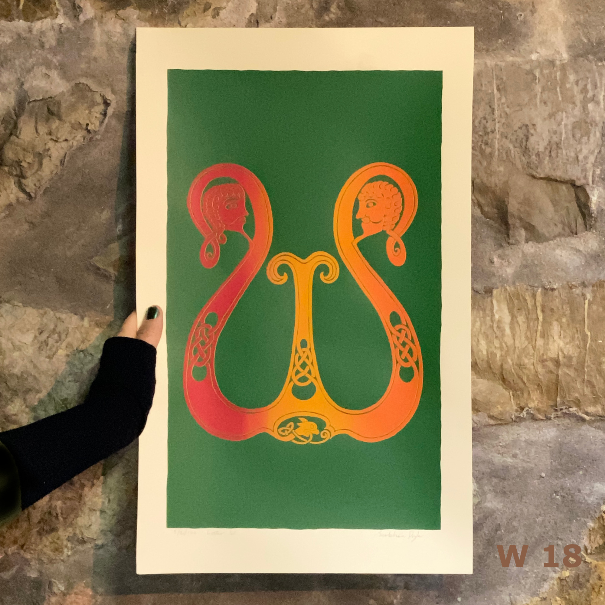 Celtic Letter W