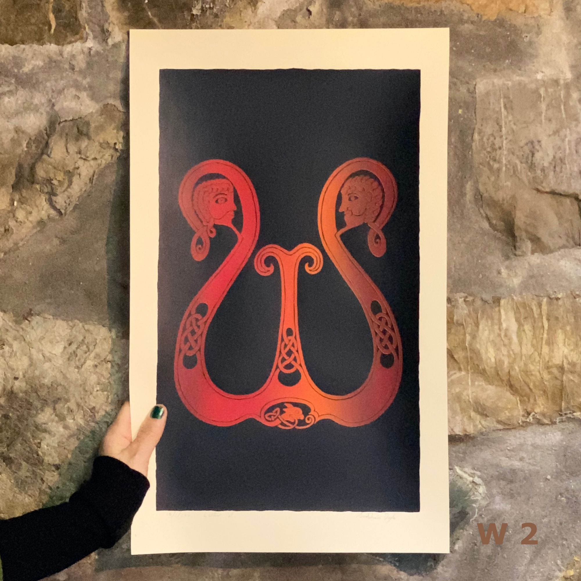 Celtic Letter W